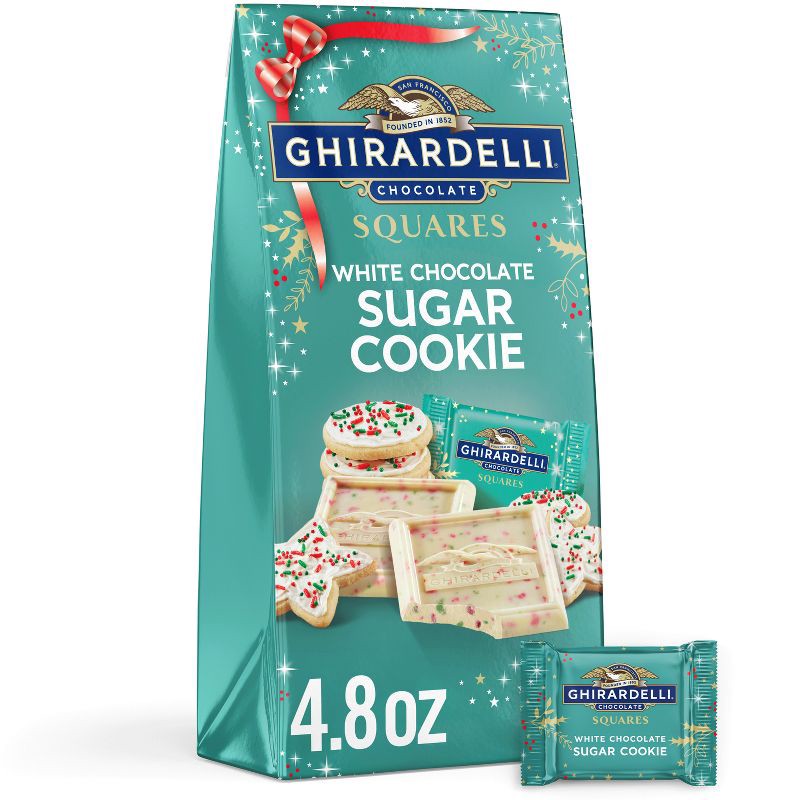 slide 1 of 7, Ghirardelli White Chocolate Sugar Cookie Squares - 4.8oz, 4.8 oz