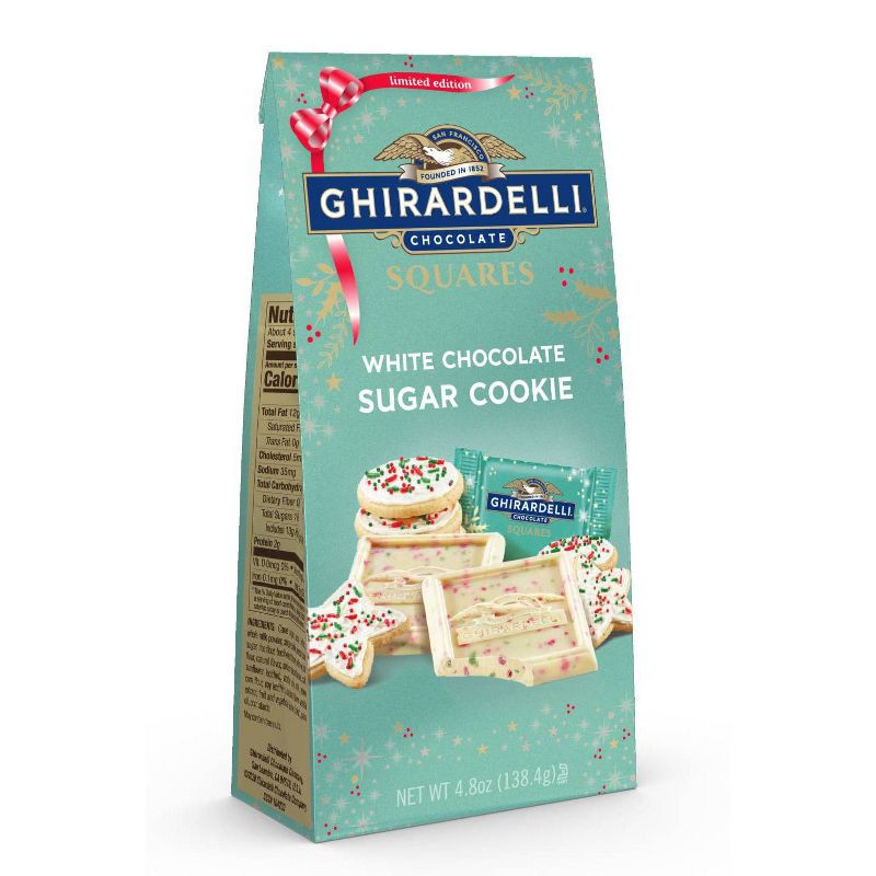 slide 5 of 5, Ghirardelli White Chocolate Sugar Cookie Squares - 4.8oz, 4.8 oz