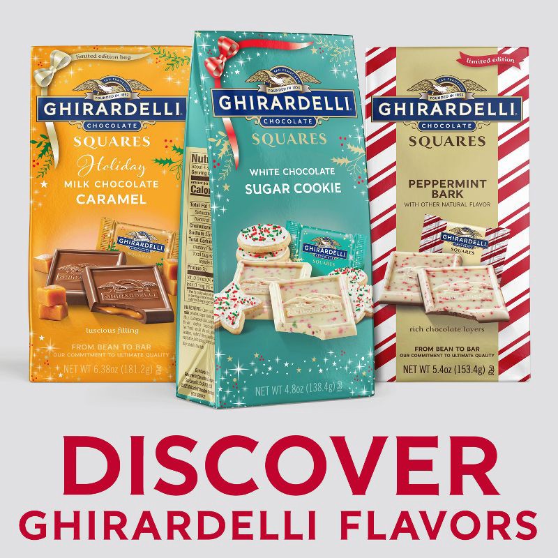 slide 7 of 7, Ghirardelli White Chocolate Sugar Cookie Squares - 4.8oz, 4.8 oz