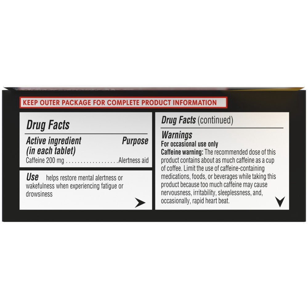 slide 5 of 5, Kroger Stay Awake Alertness Aid Tablets, 40 ct