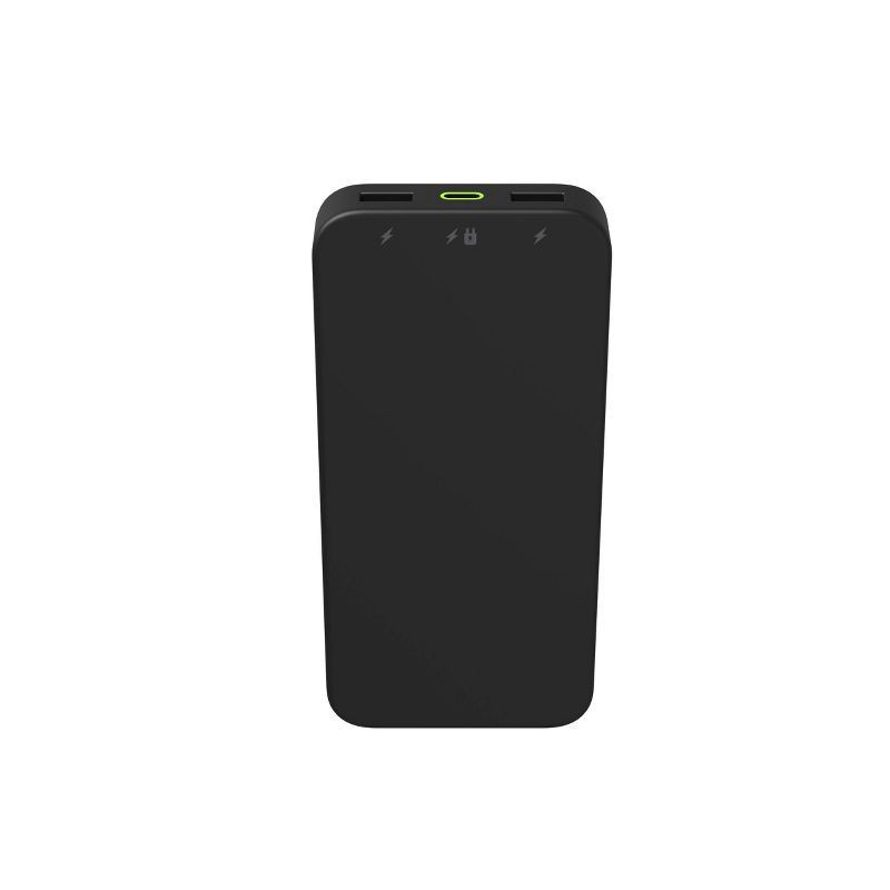 slide 4 of 5, mophie Powerstation 20W Portable Battery Charger 10000mAh Power Bank with USB-C PD & 2 USB-A Ports, 1 ct