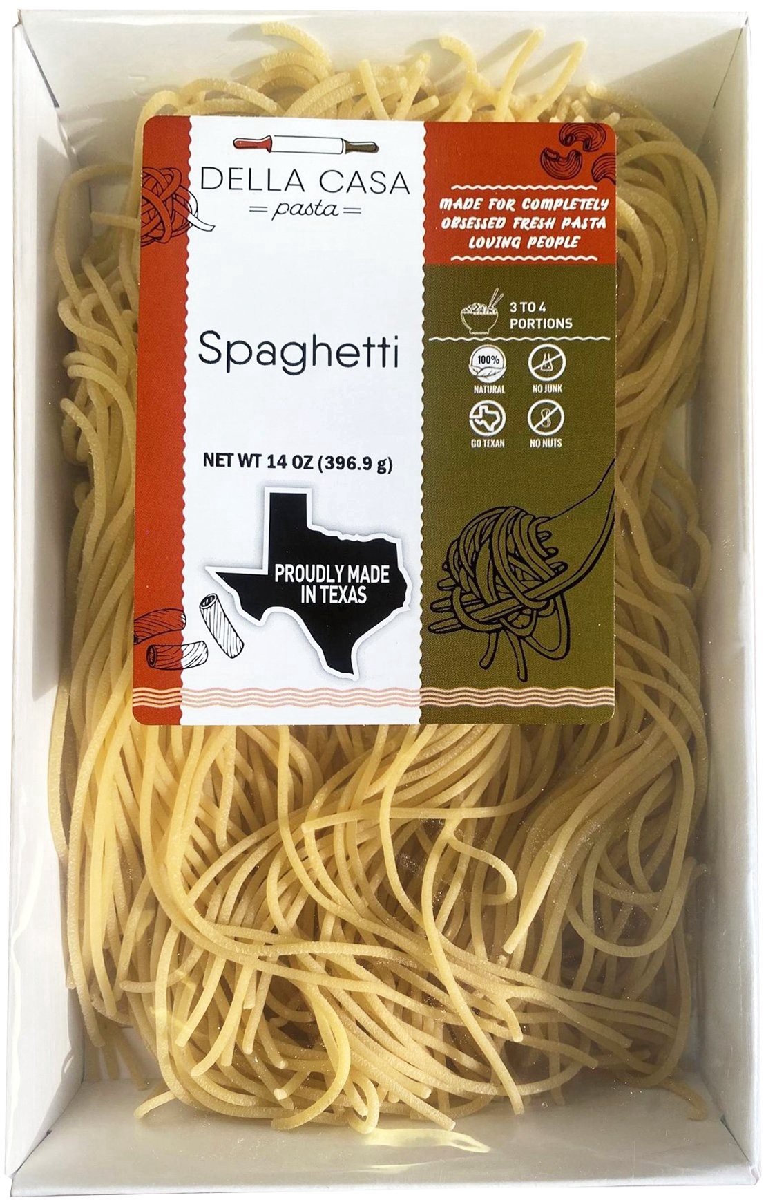 slide 1 of 1, Della Casa Pasta Spaghetti, 14 oz