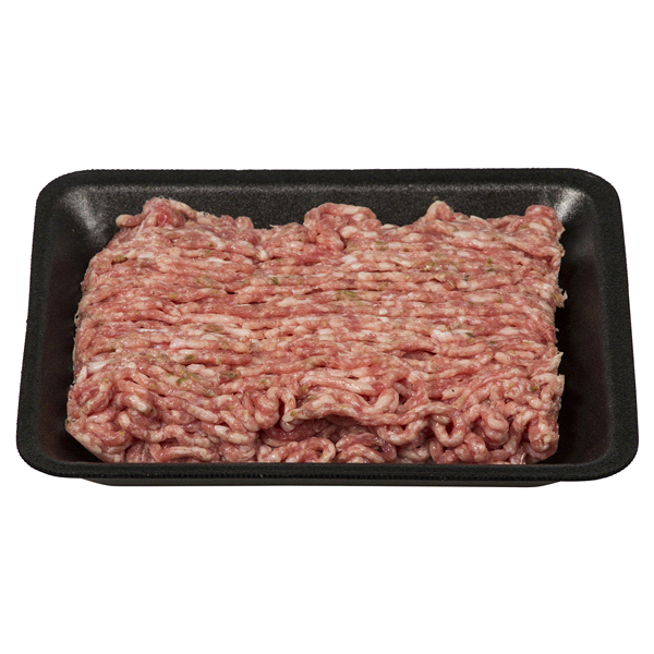 slide 1 of 1, FRESH FROM MEIJER Meijer All Natural Ground Pork, Italian Style Seasoned, per lb