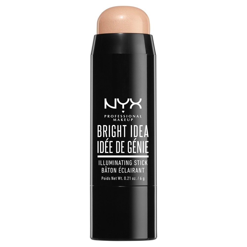 slide 2 of 3, NYX Professional Makeup Bright Idea Illuminating Stick Chardonnay Shimmer, 1 ct