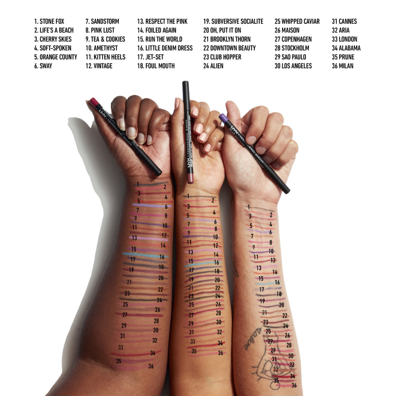 slide 4 of 5, NYX Professional Makeup Los Angeles SMLL30 Matte Lip Liner 0.03 oz, 0.03 oz