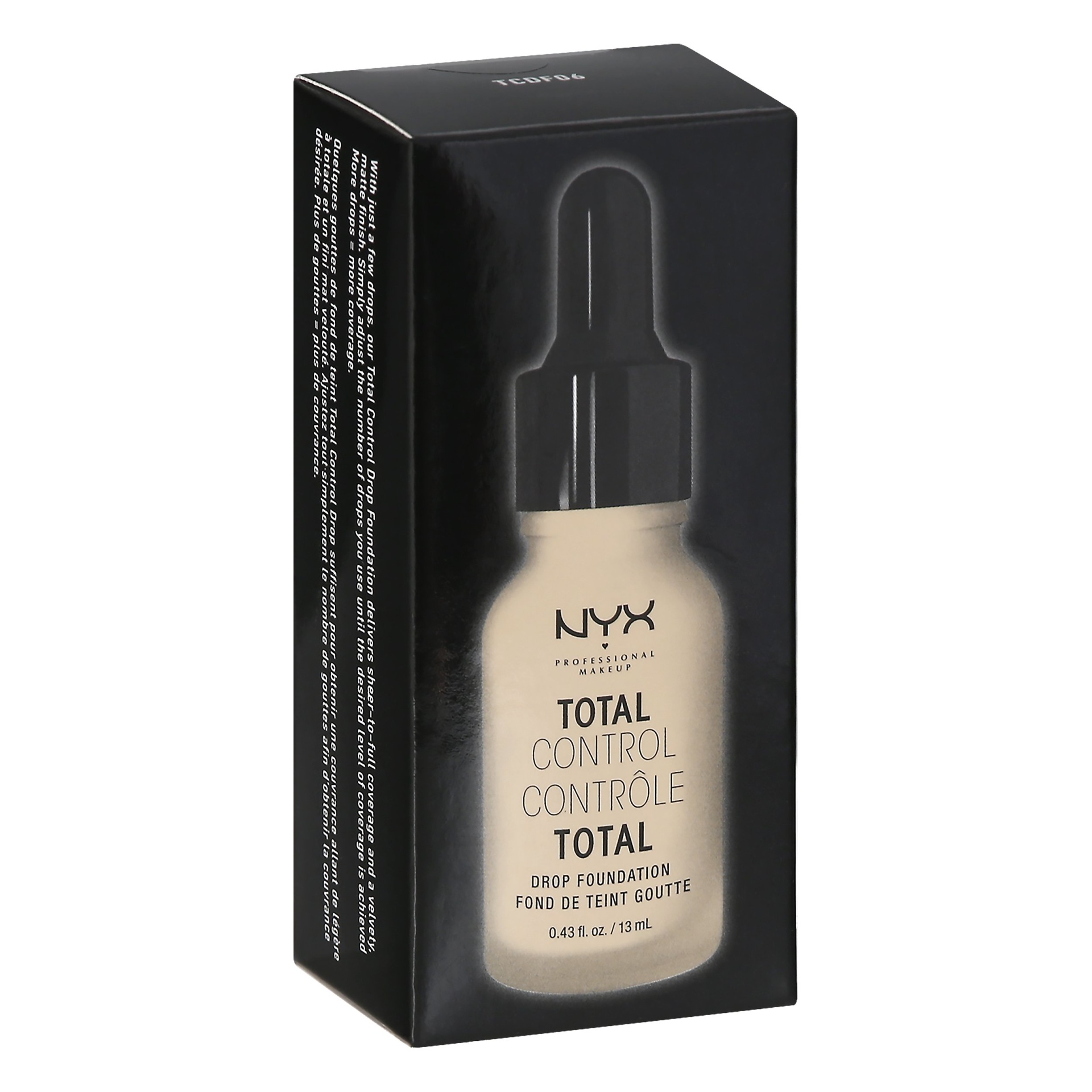 slide 1 of 4, NYX Professional Makeup Total Control Drop Foundation Vanilla, 1 ct