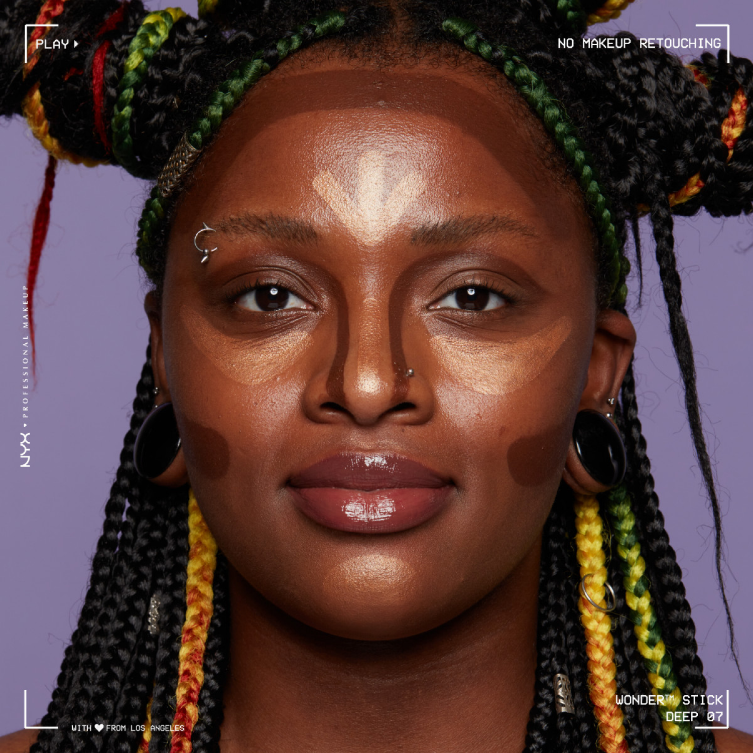 slide 4 of 5, Nyx Professional Makeup Highlight Contour Wonder Stick Dual Ended Highlight And Contour Stick Deep, 1 ct