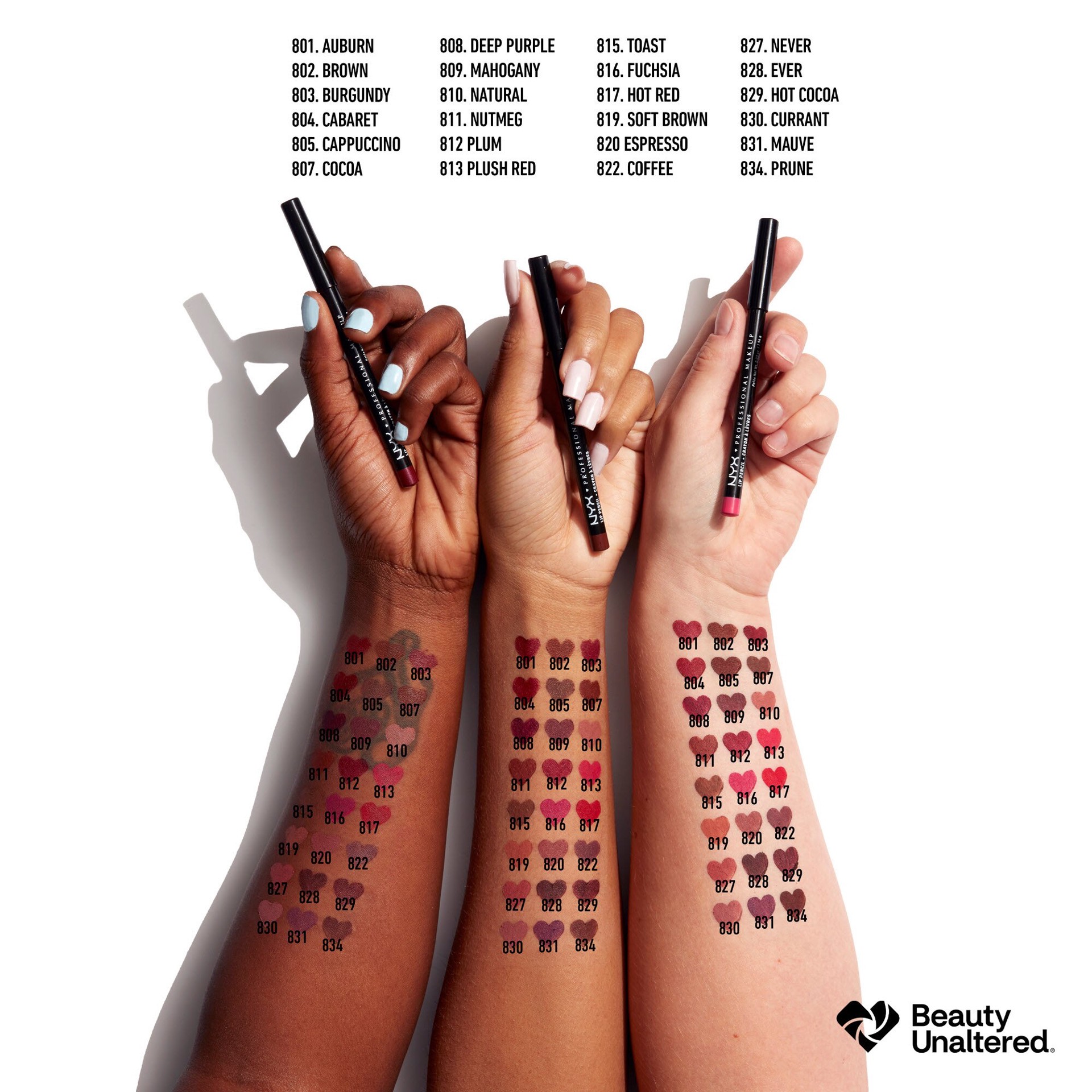 slide 4 of 6, NYX Professional Makeup Slim Lip Pencil Creamy Long-Lasting Lip Liner, 0.04 oz