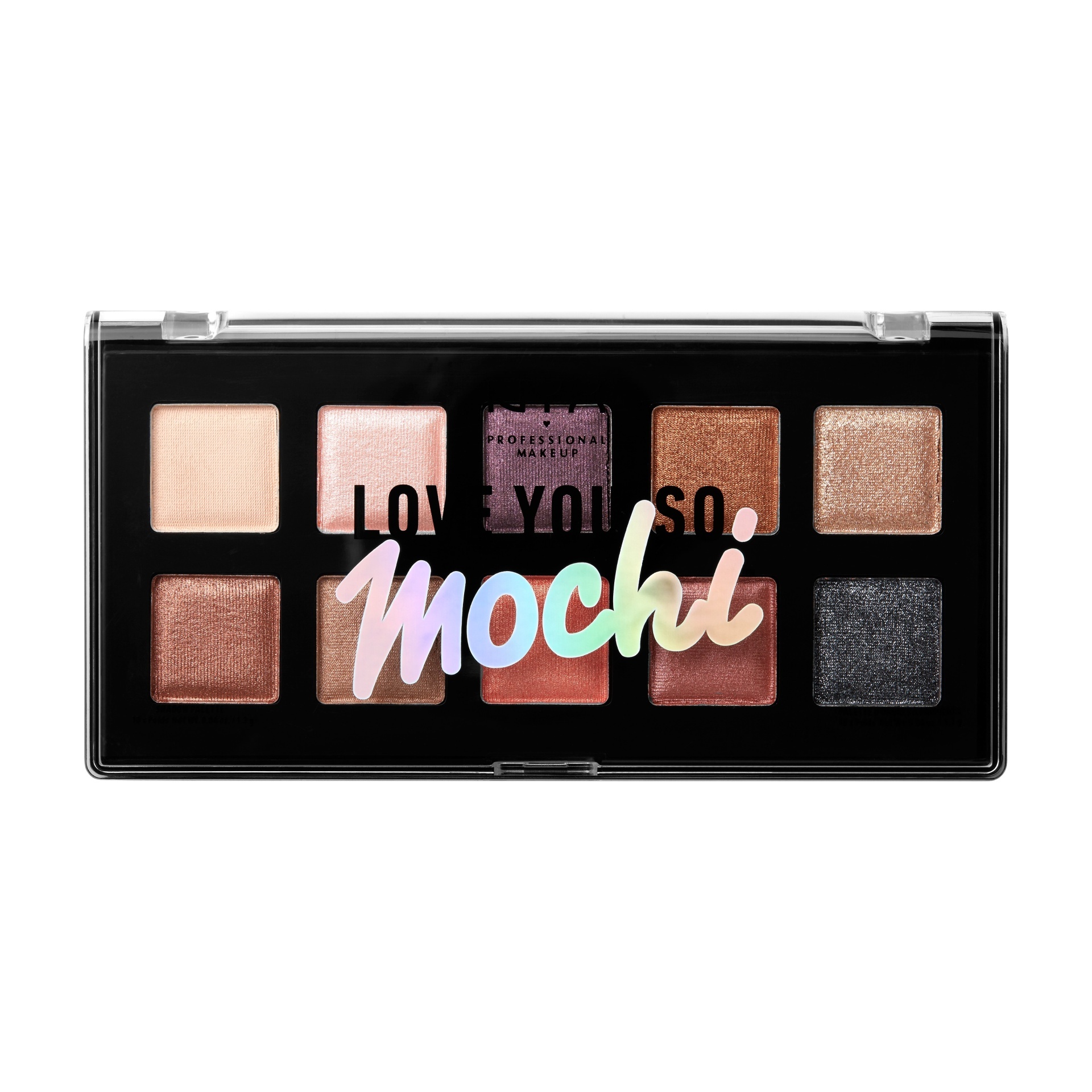 slide 1 of 3, NYX Professional Makeup Love You So Mochi Eyeshadow Palette Sleek And Chic, 1 ct