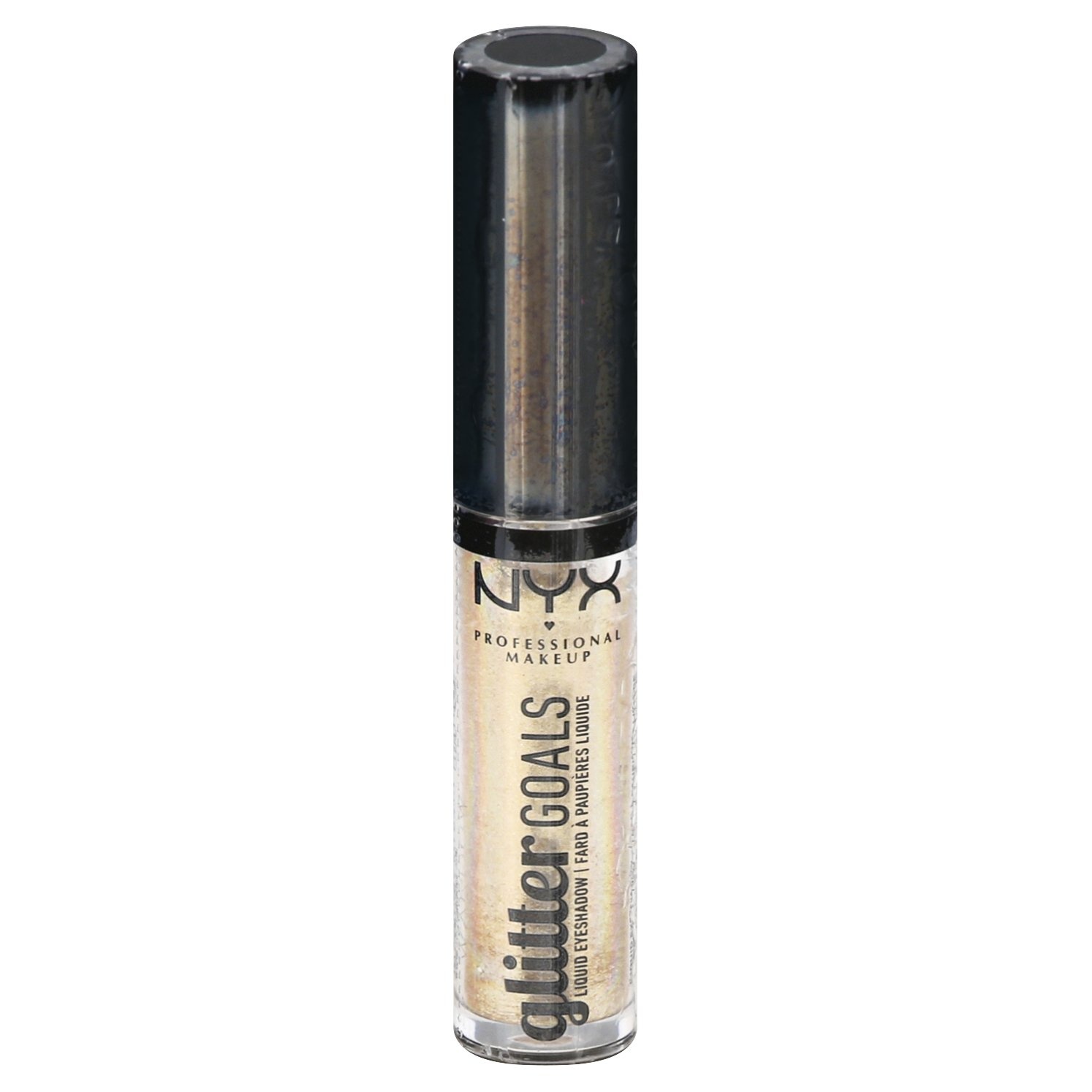 slide 1 of 3, NYX Professional Makeup Glitter Goals Liquid Eyeshadow Industrial Beam, 1 ct