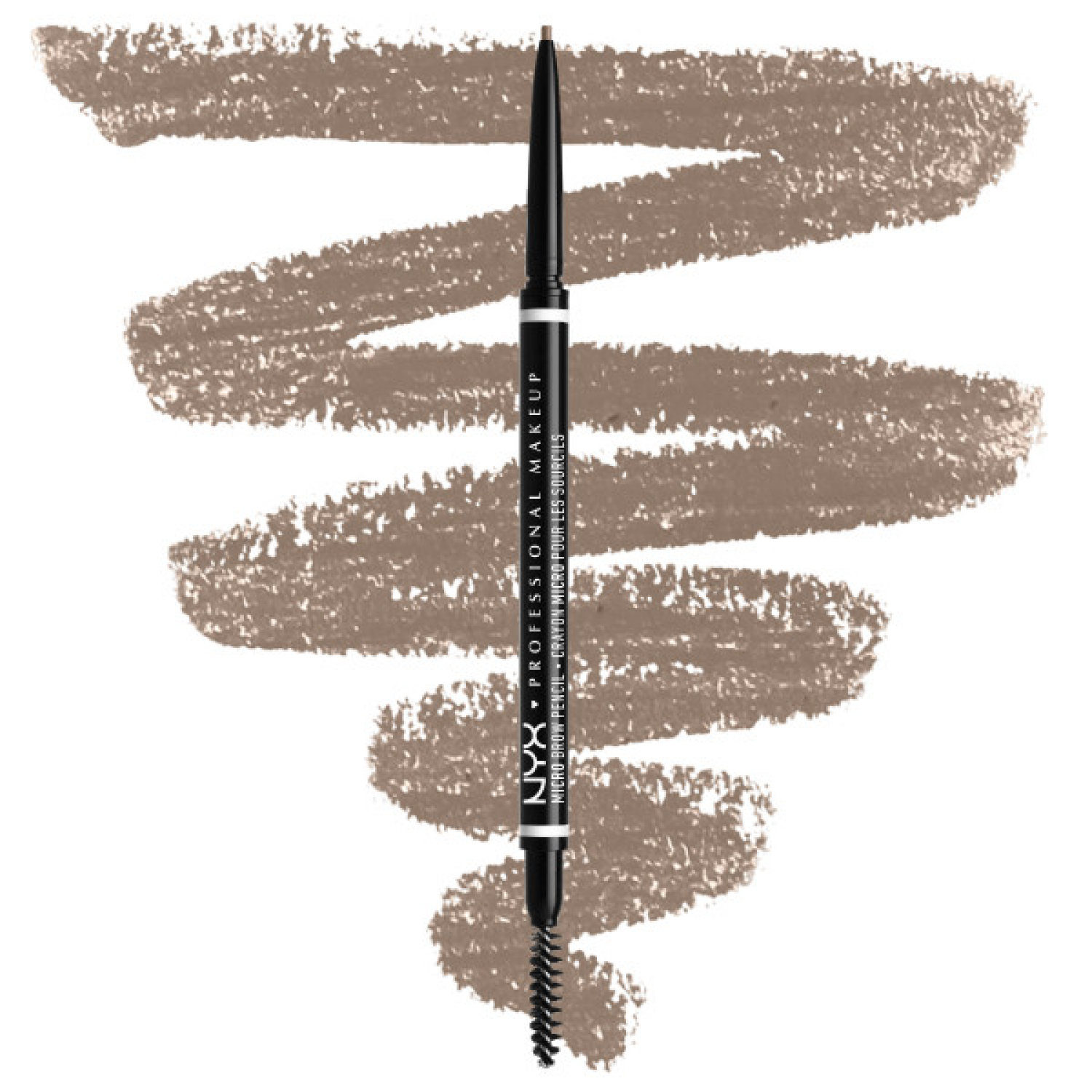 slide 7 of 8, Nyx Professional Makeup Waterproof Micro Brow Pencil - Ash Blonde, 0.003 oz
