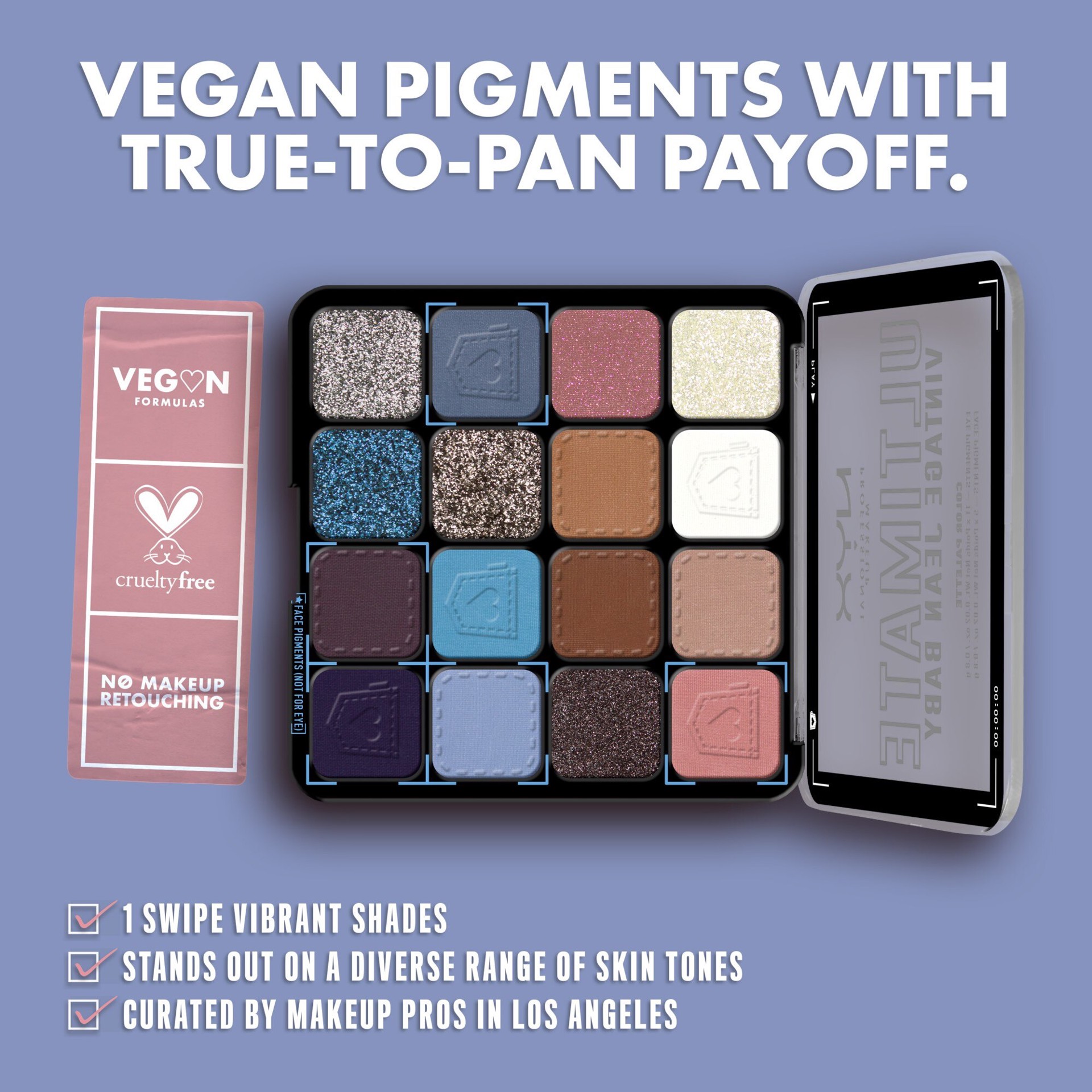 slide 3 of 6, NYX Professional Makeup Ultimate Color Palette, 1 oz