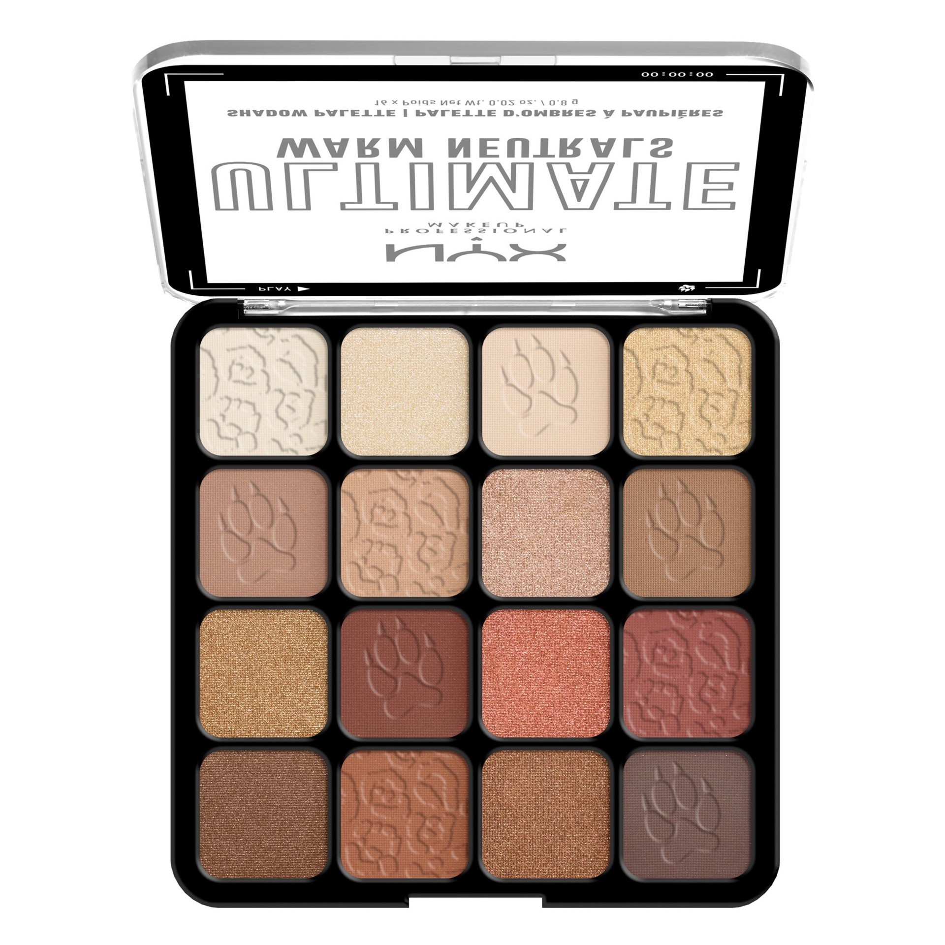 slide 2 of 6, NYX Professional Makeup Ultimate Shadow Palette - Warm Neutrals, 1 ct