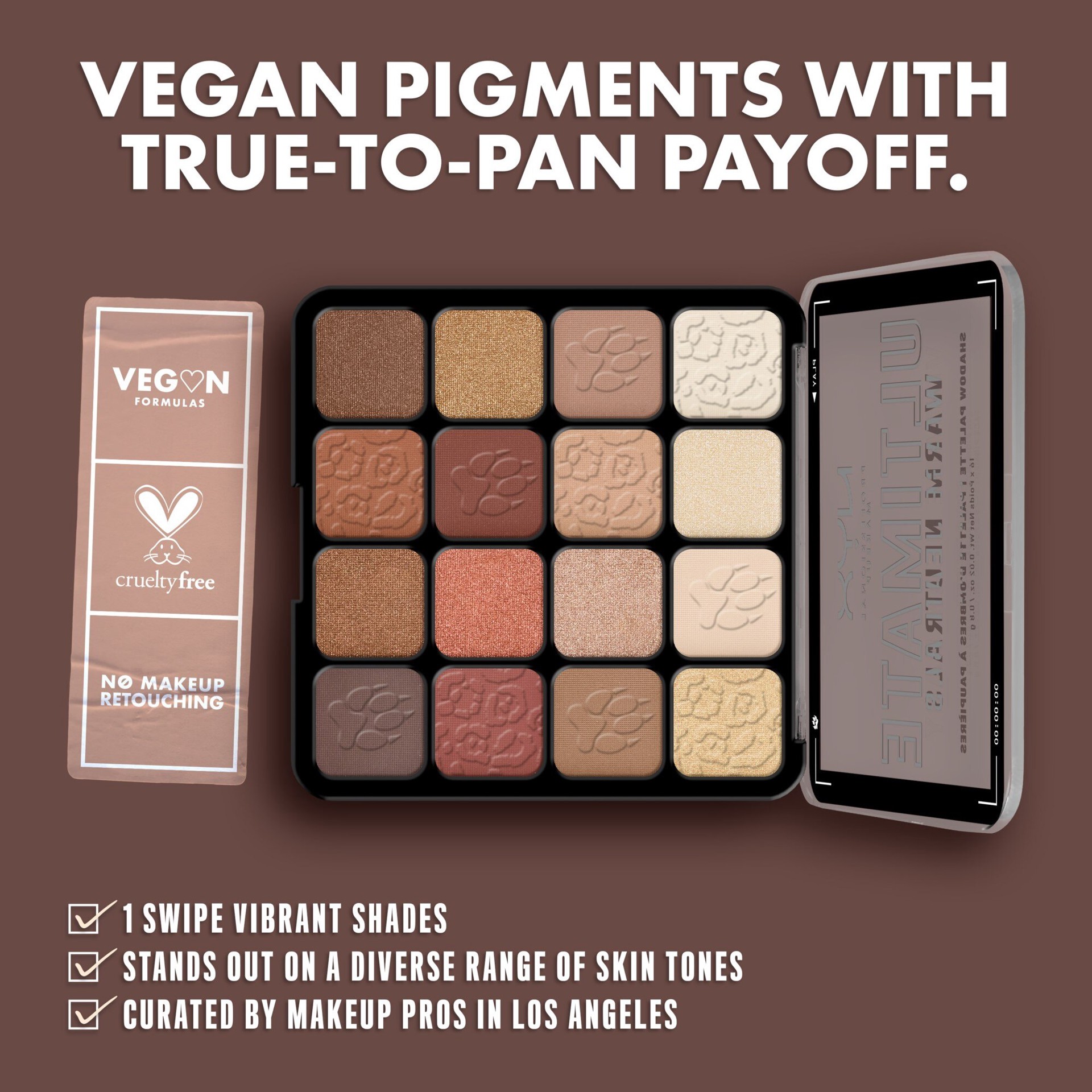 slide 3 of 6, NYX Professional Makeup Ultimate Shadow Palette - Warm Neutrals, 1 ct