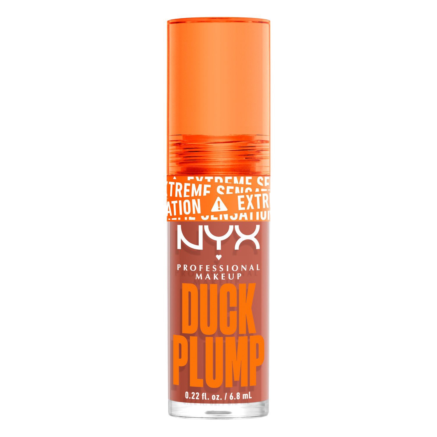 slide 7 of 8, NYX Professional Makeup Duck Plump High Pigment Plumping Lip Gloss - Apri Caught - 0.23 fl oz, 0.23 fl oz