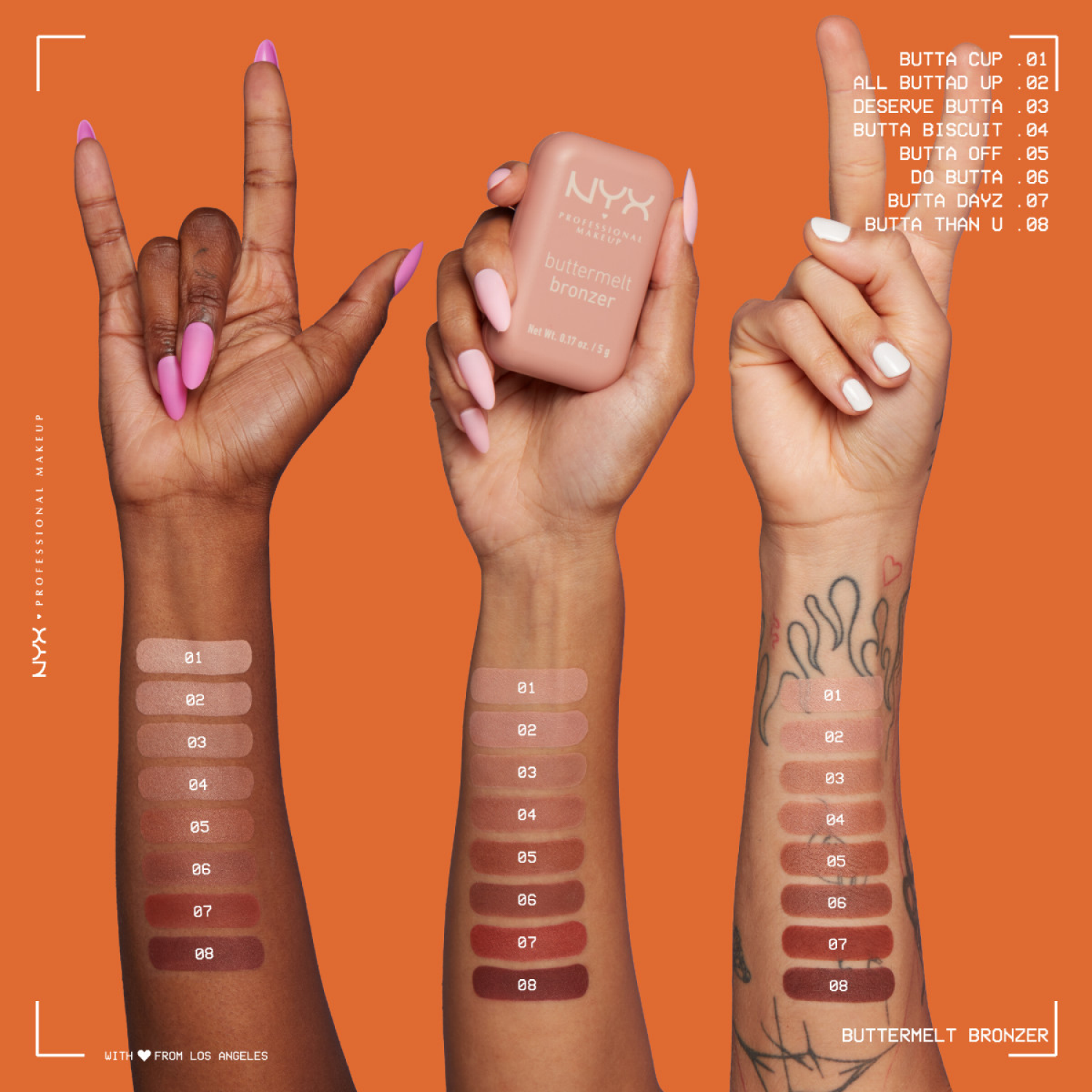 slide 4 of 8, NYX Professional Makeup Buttermelt Bronzer 02 All Butta'D Up, 0.17 oz