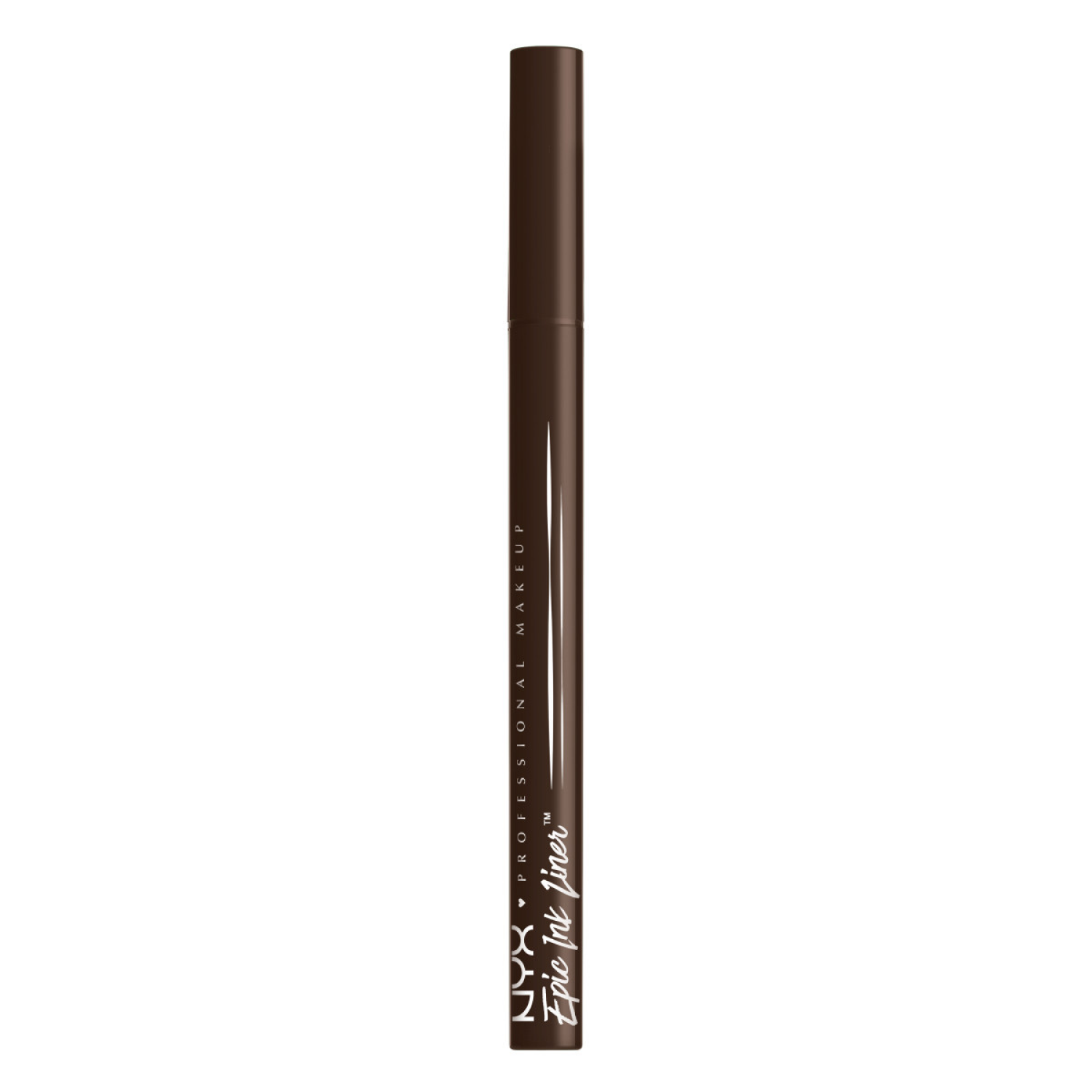 slide 1 of 8, NYX Professional Makeup Epic Ink Liner Waterproof 03 Dark Chocolate, 0.03 fl oz