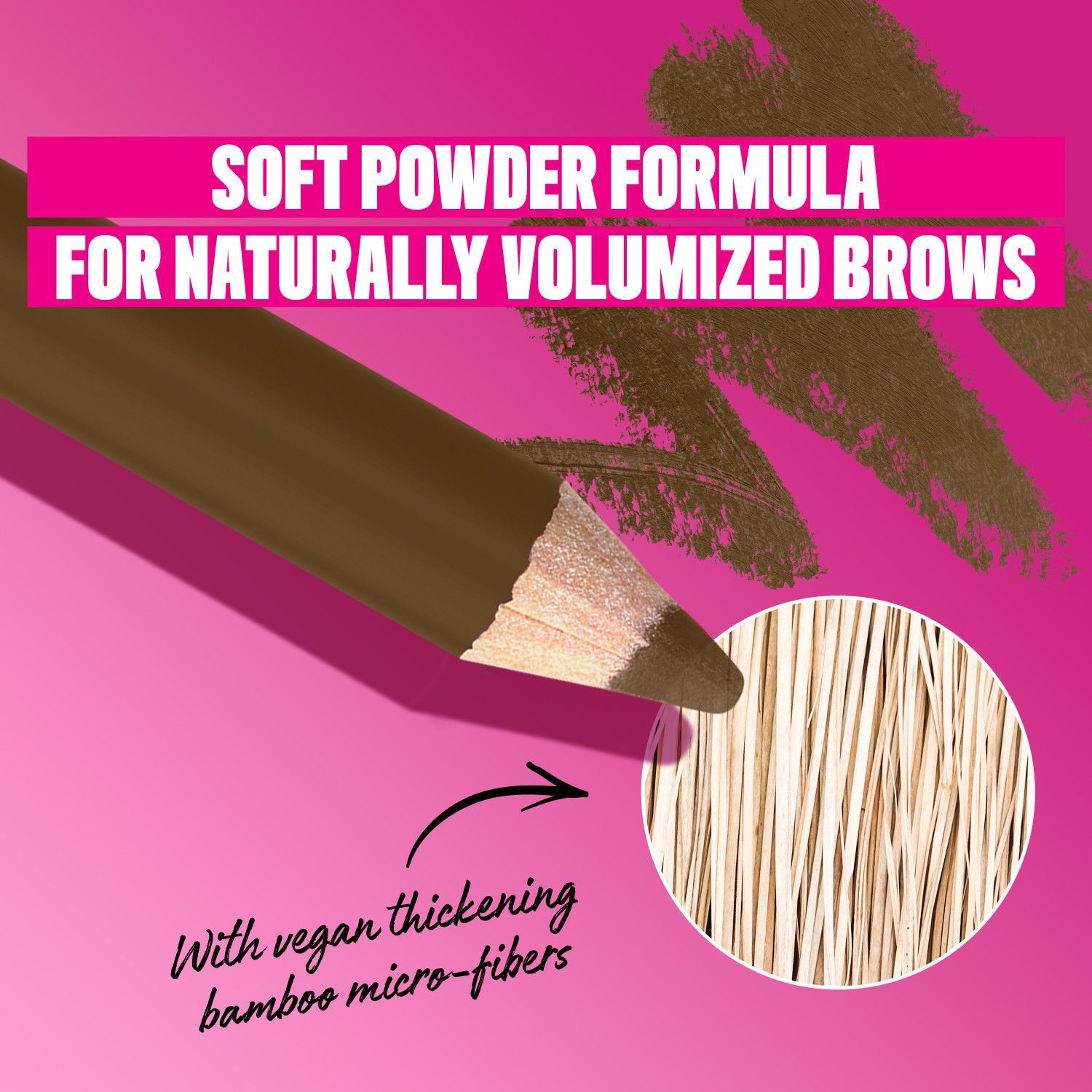 slide 7 of 14, NYX Professional Makeup Nyx Powder Louder Brow Pencil, Soft Brown, 04 oz