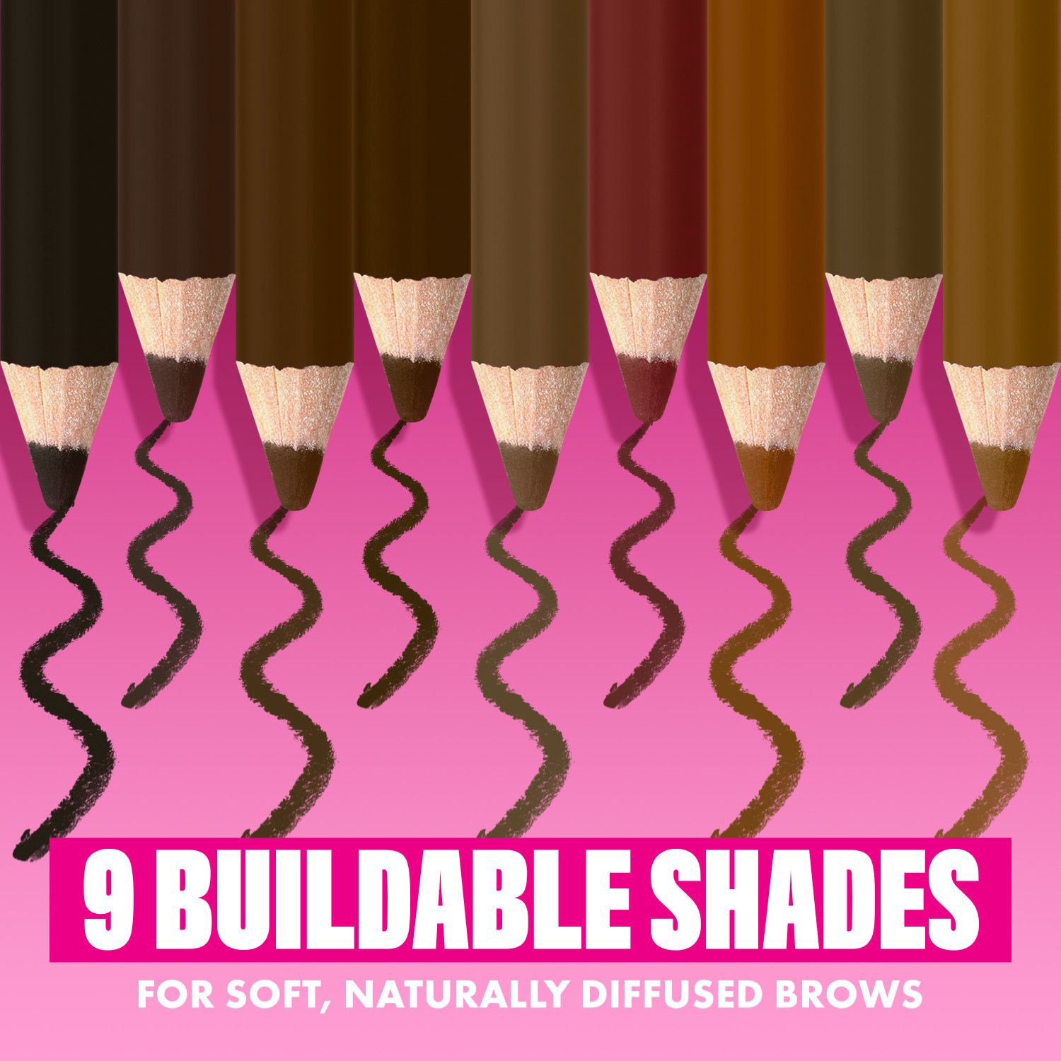 slide 5 of 14, NYX Professional Makeup Nyx Powder Louder Brow Pencil, Deep Brown, 04 oz