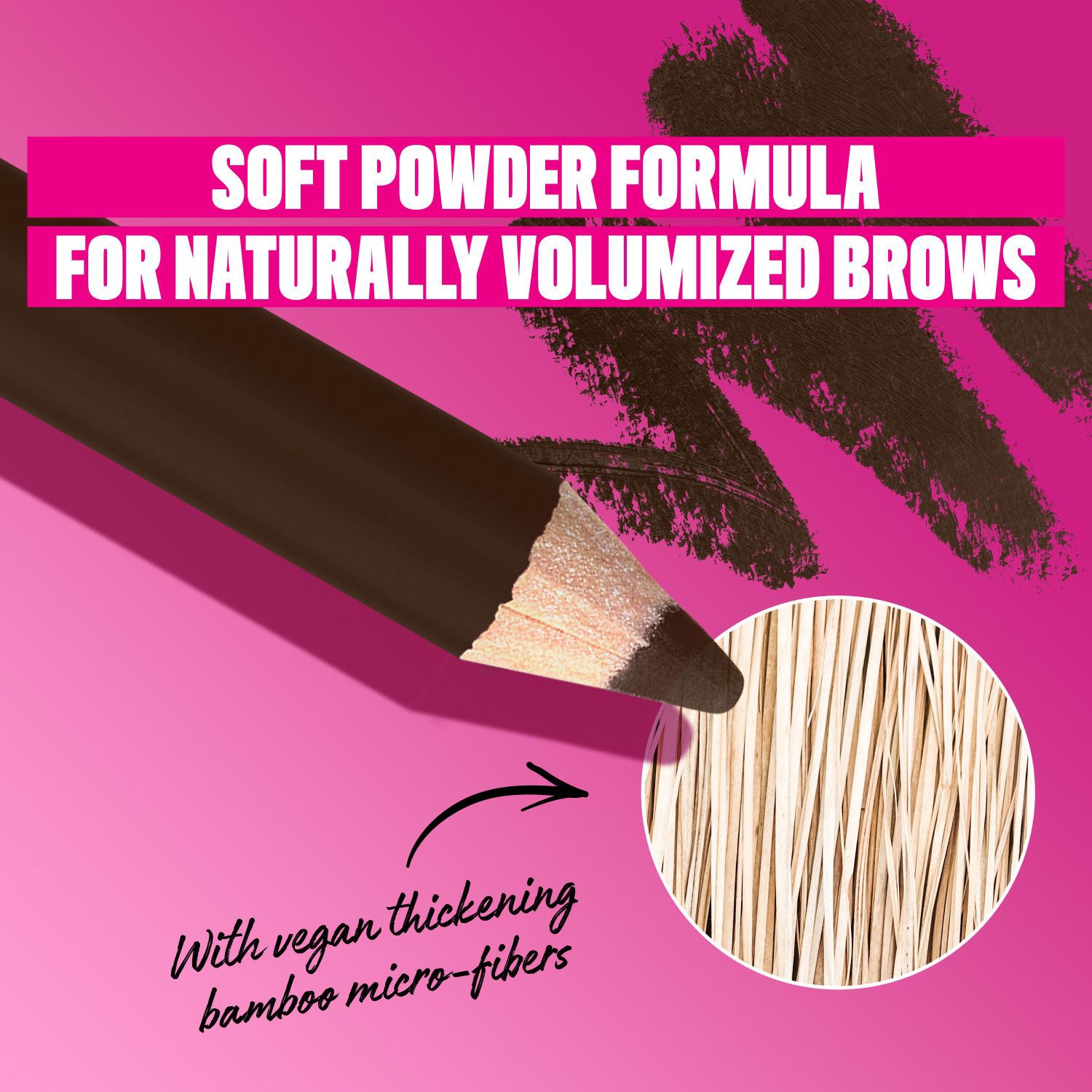 slide 11 of 14, NYX Professional Makeup Nyx Powder Louder Brow Pencil, Deep Brown, 04 oz