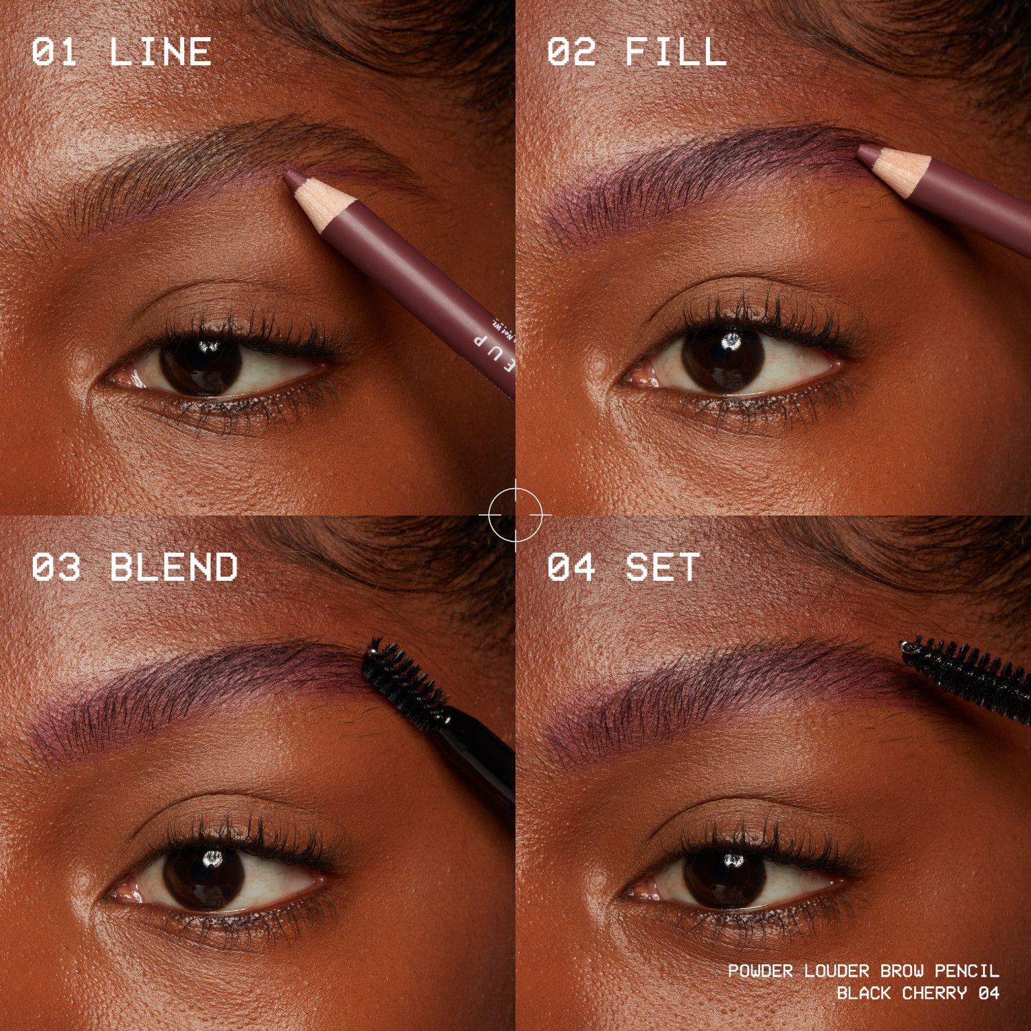 slide 2 of 14, NYX Professional Makeup Nyx Powder Louder Brow Pencil, Deep Brown, 04 oz