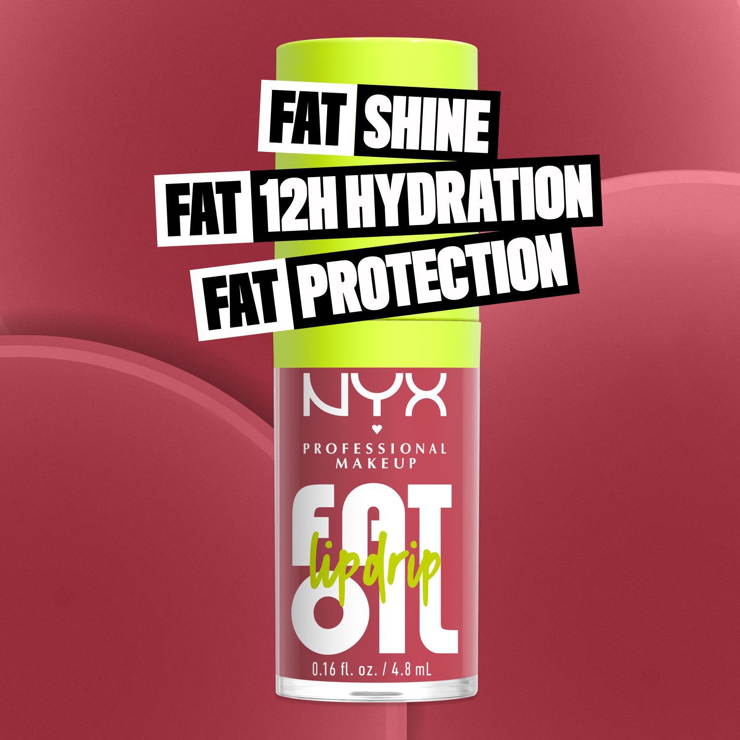 slide 3 of 8, NYX Professional Makeup Nyx Fat Oil Lip Drip, Scrollin, 1 ct