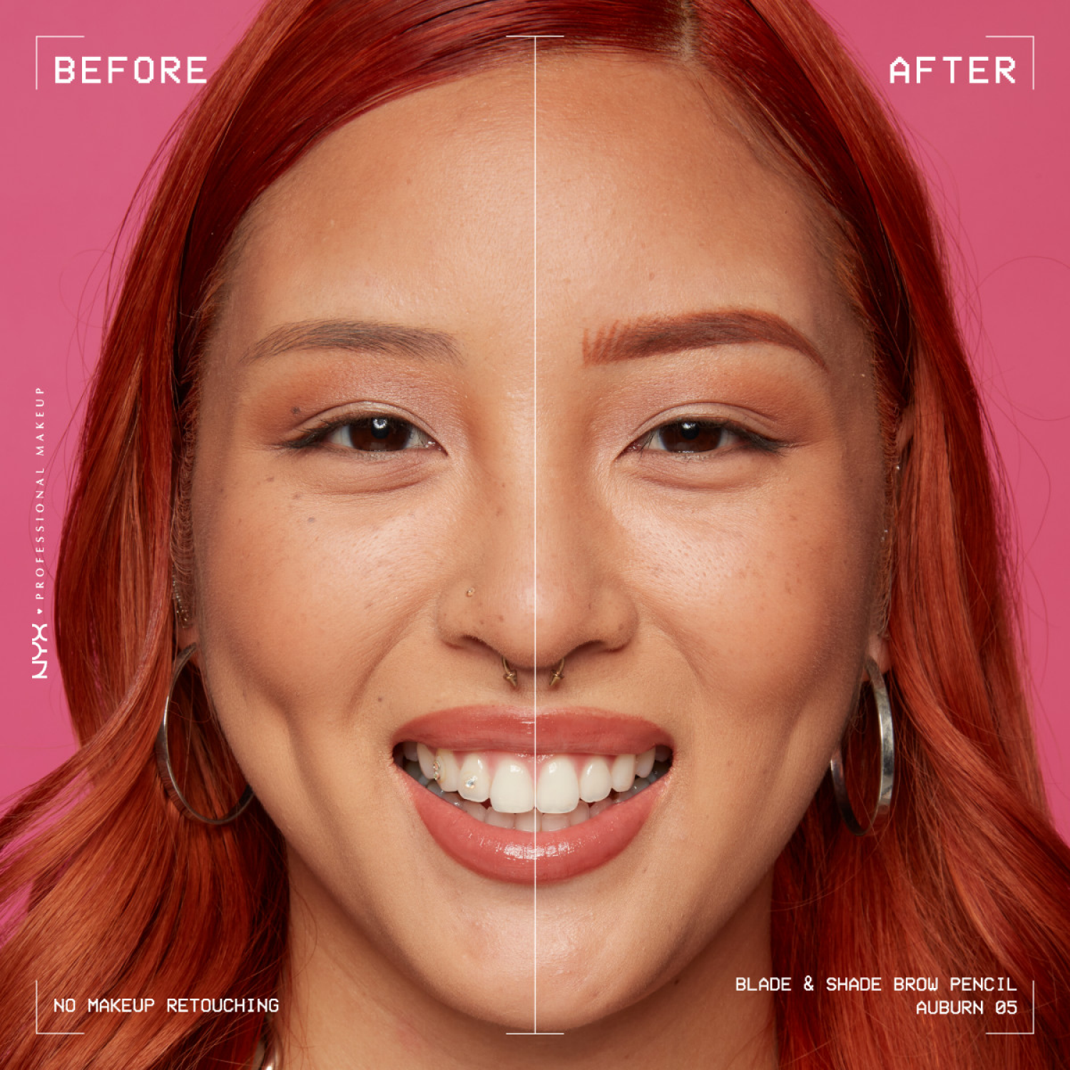 slide 3 of 5, Nyx Professional Makeup Nyx Micro Fine Brow Pencil Auburn, 1 ct