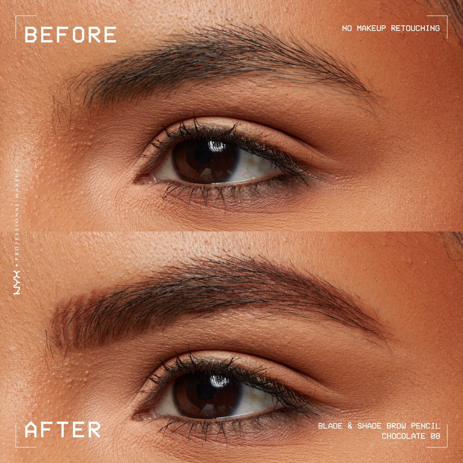 slide 5 of 9, NYX Blade N Shade Chocolate, 1 ct