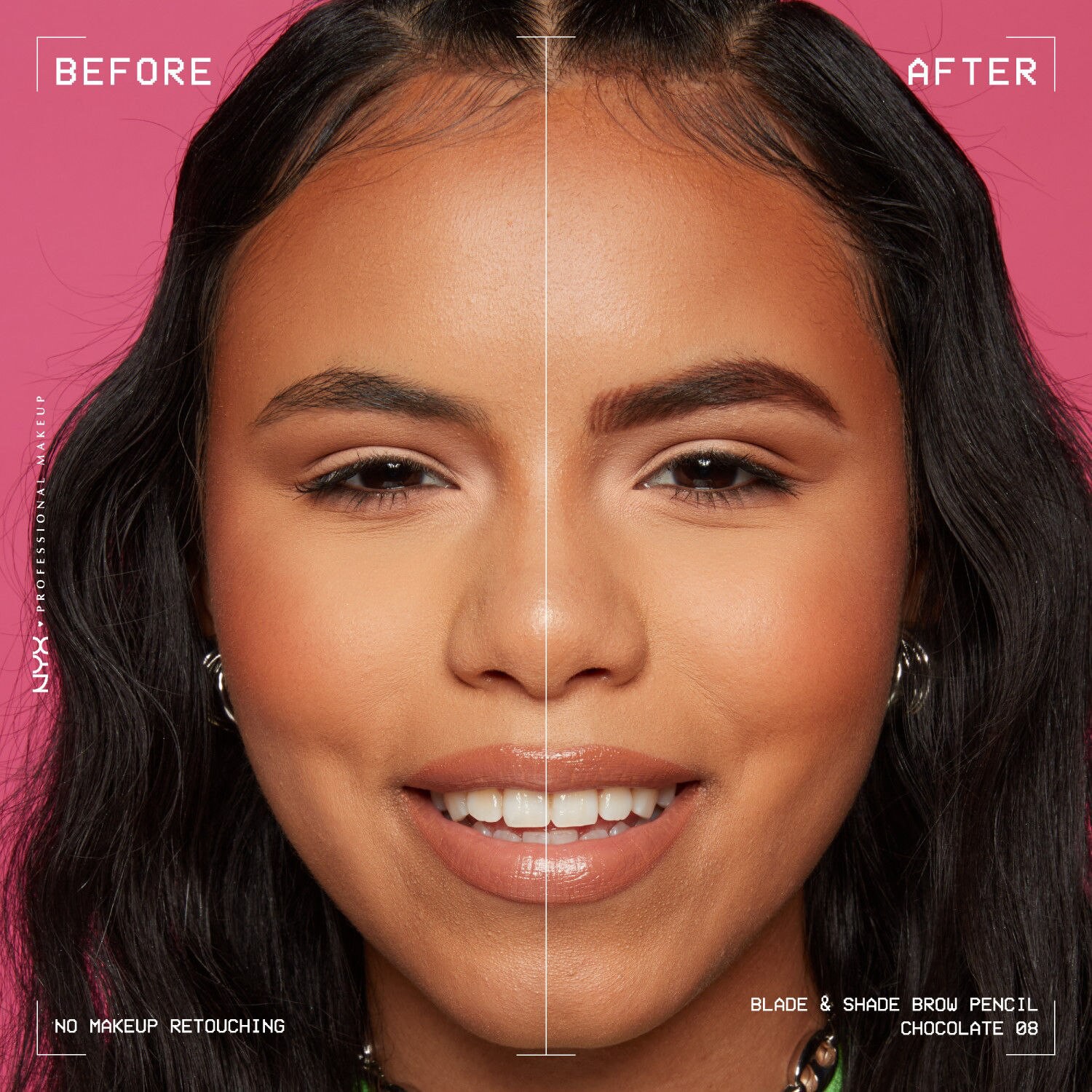 slide 4 of 9, NYX Blade N Shade Chocolate, 1 ct