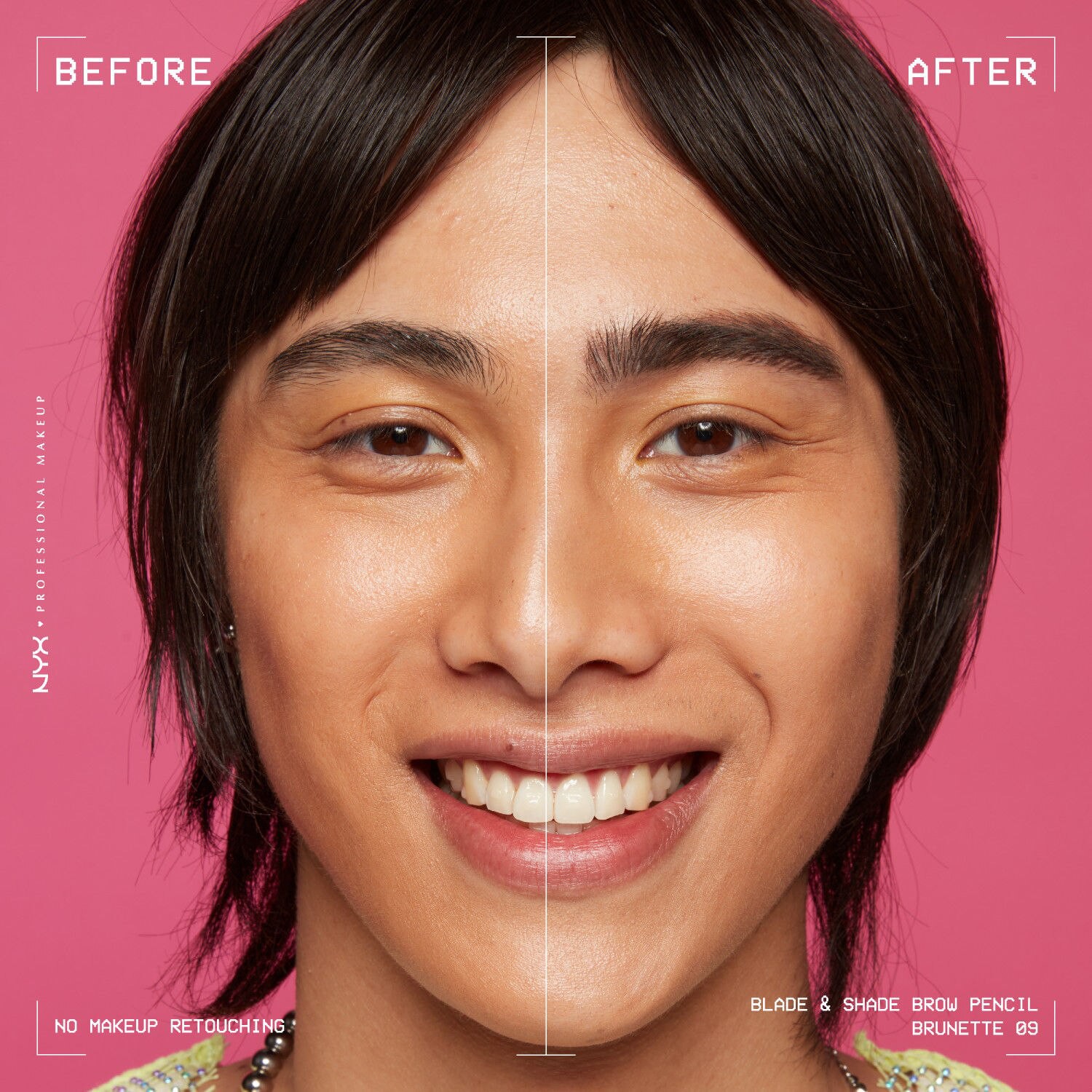 slide 3 of 11, NYX Blade N Shade Brunette, 1 ct