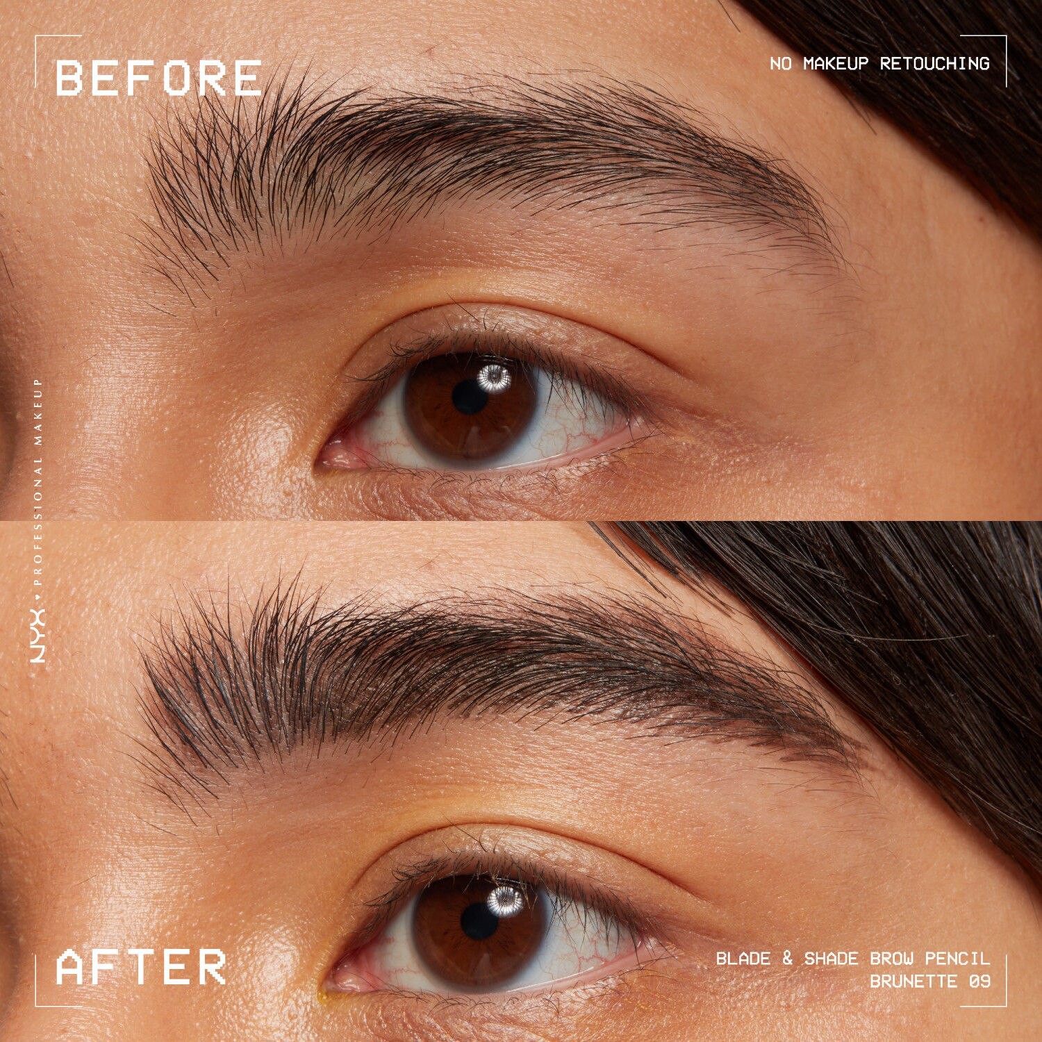 slide 6 of 11, NYX Blade N Shade Brunette, 1 ct