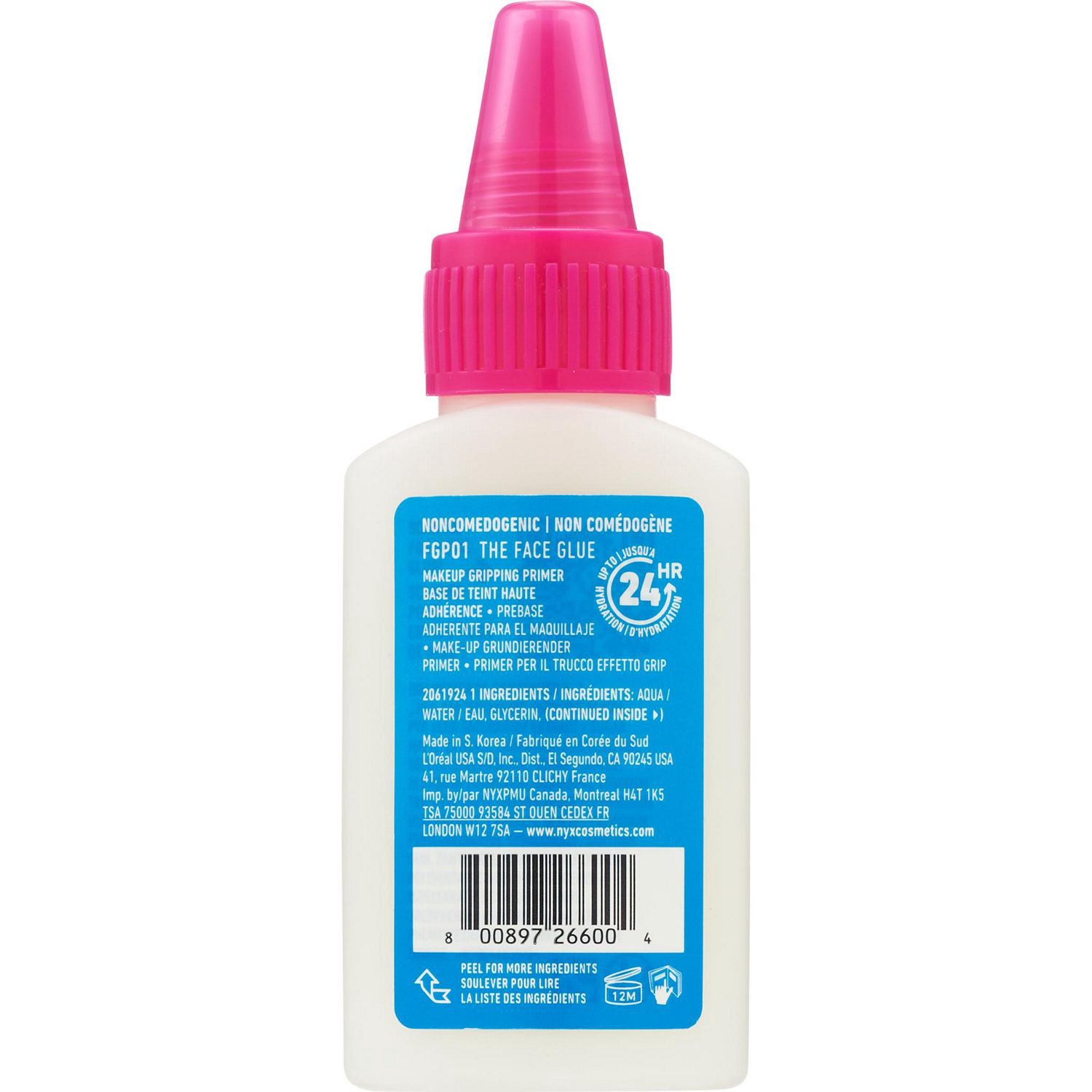 slide 5 of 9, NYX The Face Glue Primer, 1 ct