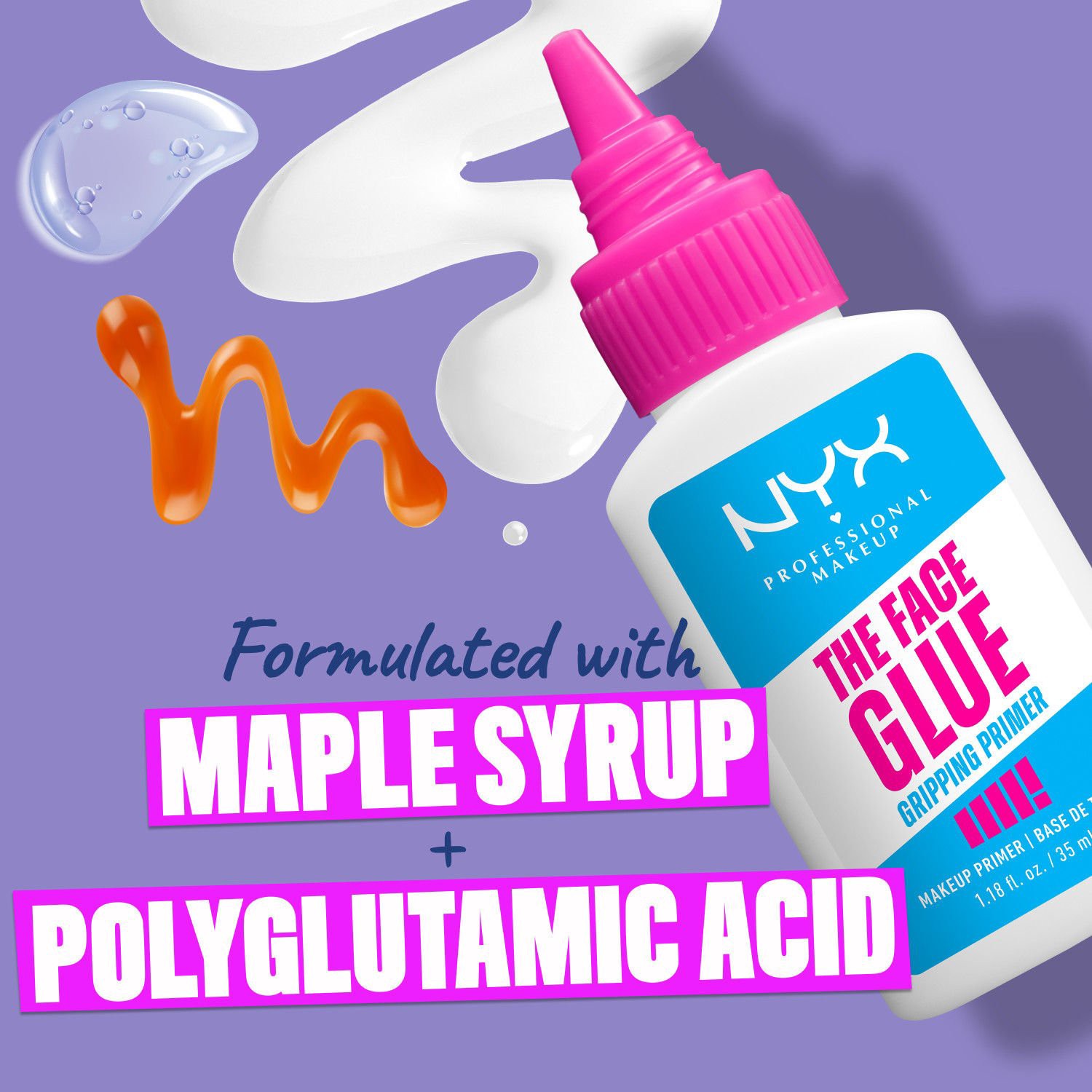 slide 10 of 11, Nyx Professional Makeup The Face Glue Primer, Mini, 0.27 oz