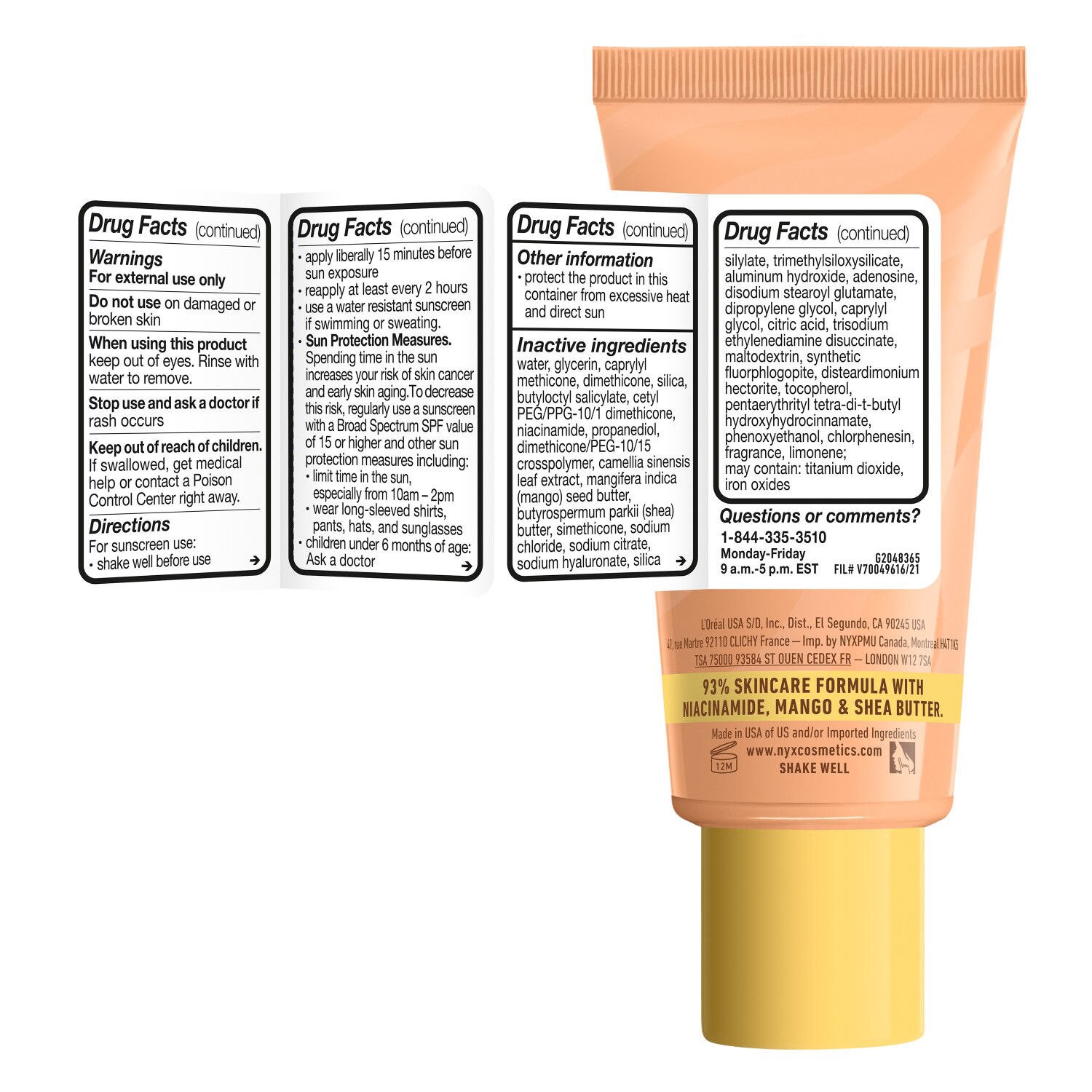 slide 6 of 16, NYX Professional Makeup NYX Buttermlt Glz Spf 30 Whipped Butta, 11 oz