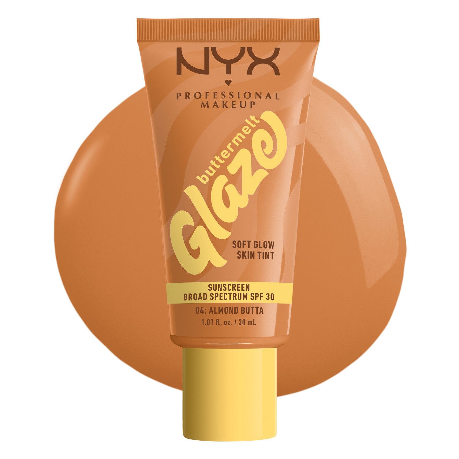slide 4 of 16, NYX Professional Makeup Buttermlt Glz Spf 30 Almond Butta, 11 oz