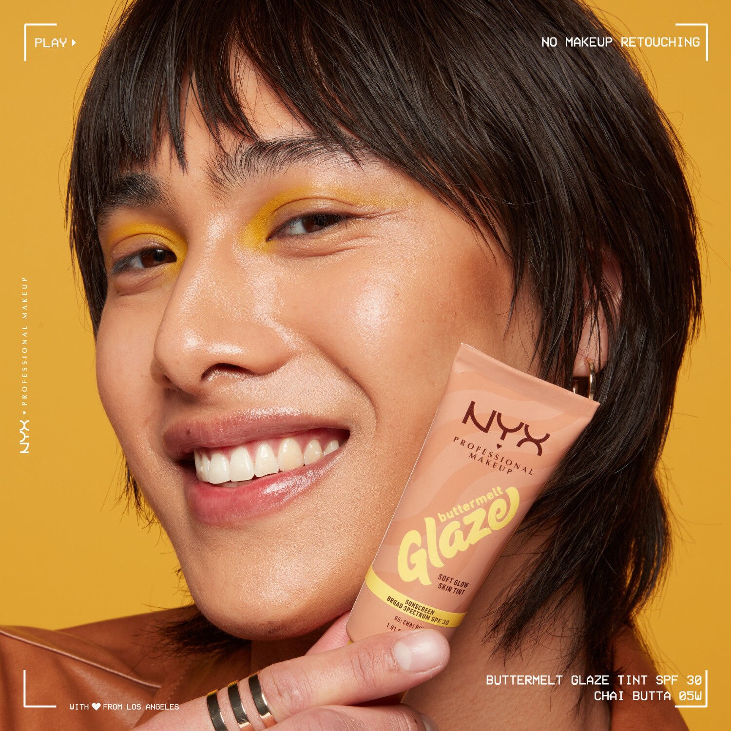 slide 10 of 16, NYX Professional Makeup Buttermlt Glz Spf 30 Chai Butta, 11 oz