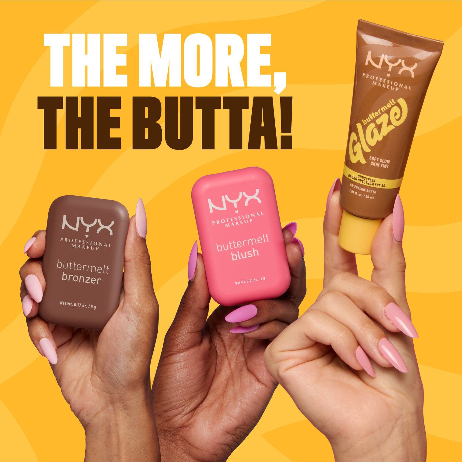 slide 10 of 14, NYX Professional Makeup NYX Buttermlt Glz Spf 30 Praline Butta, 11 oz
