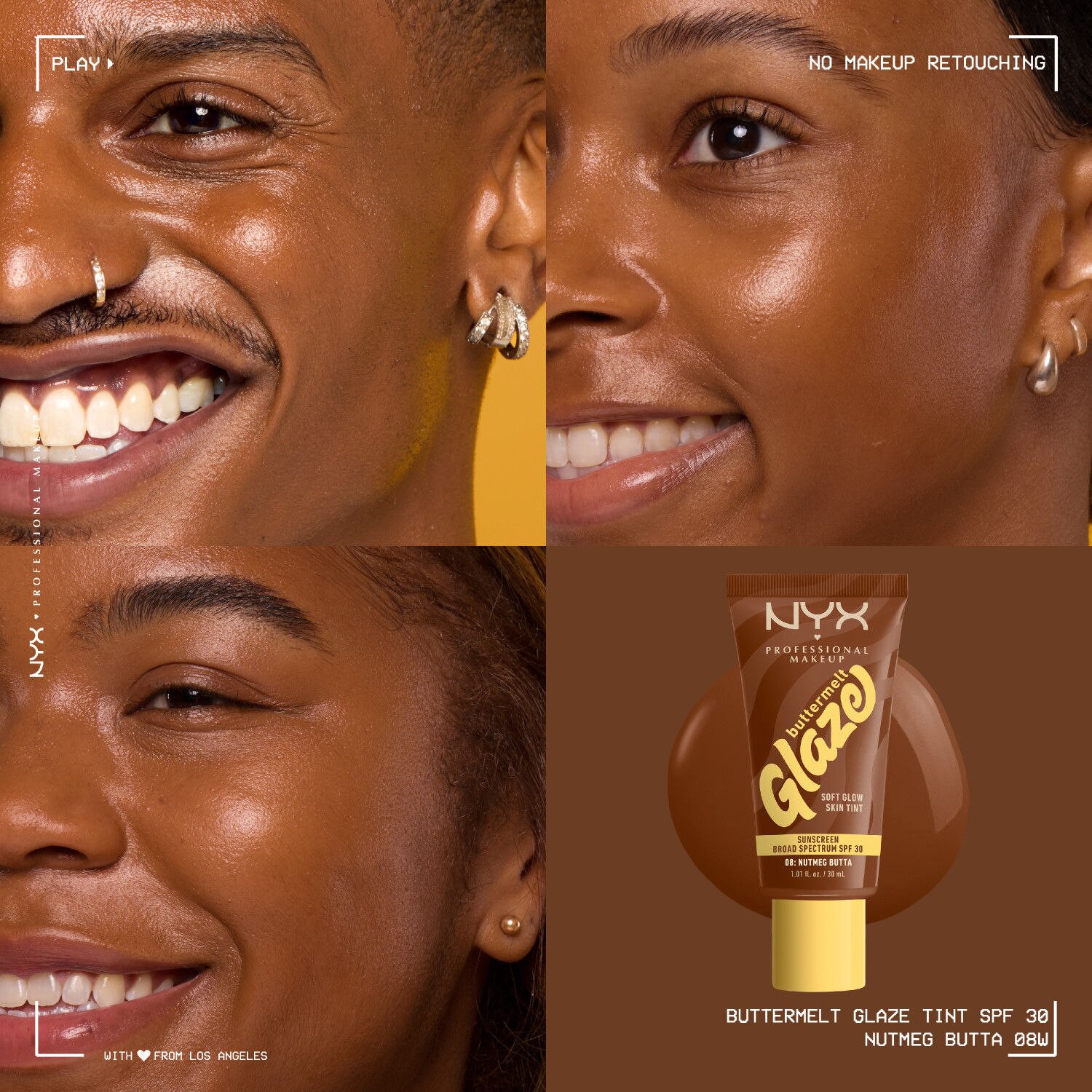 slide 12 of 16, NYX Professional Makeup NYX Buttermlt Glz Spf 30 Nutmeg Butta, 11 oz