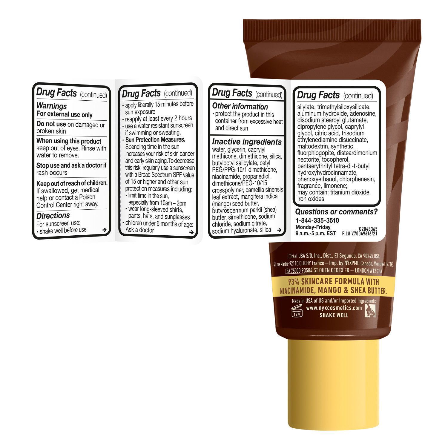 slide 11 of 17, NYX Professional Makeup NYX Buttermlt Glz Spf 30 Hazelnut Butta, 11 oz