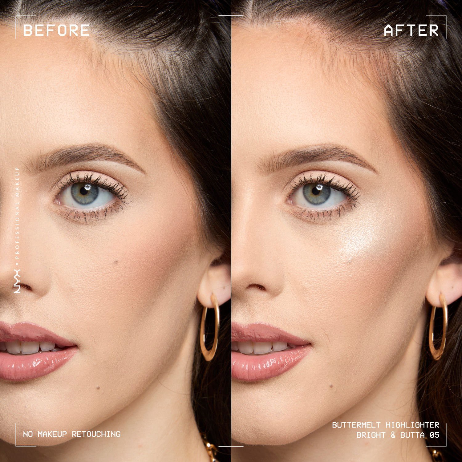 slide 7 of 12, NYX Professional Makeup Buttermelt Highltr Bright And Butta, 0.17 oz