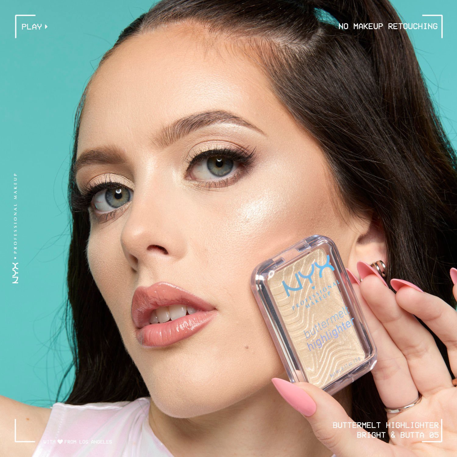 slide 5 of 12, NYX Professional Makeup Buttermelt Highltr Bright And Butta, 0.17 oz