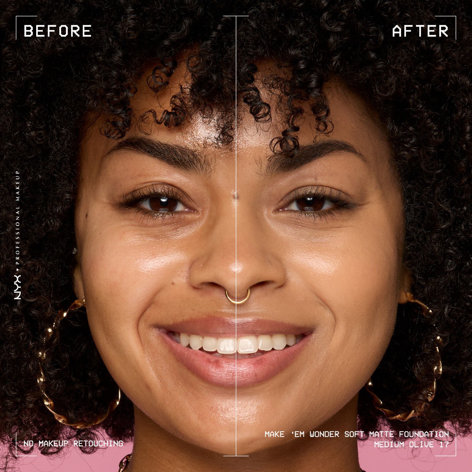 slide 11 of 14, NYX Professional Makeup Make Em Wndr Fndation Medium Olive, 0.84 oz