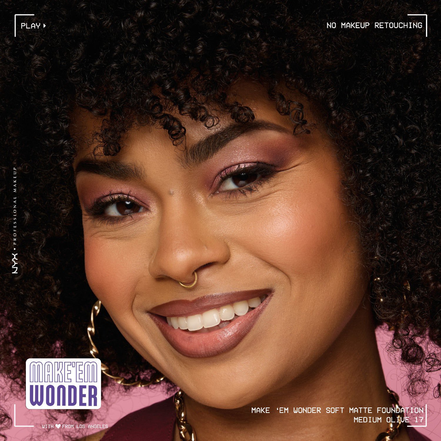 slide 10 of 14, NYX Professional Makeup Make Em Wndr Fndation Medium Olive, 0.84 oz