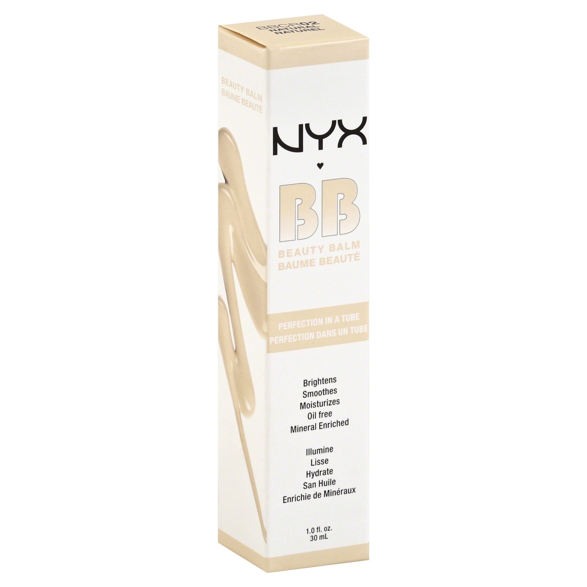 slide 1 of 2, NYX Professional Makeup Beauty Balm BB Cream - Natural - 1.0oz, 1.01 fl oz