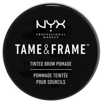 slide 1 of 3, NYX Professional Makeup Tame & Frame Tinted Brow Pomade Brunette, 0.18 oz