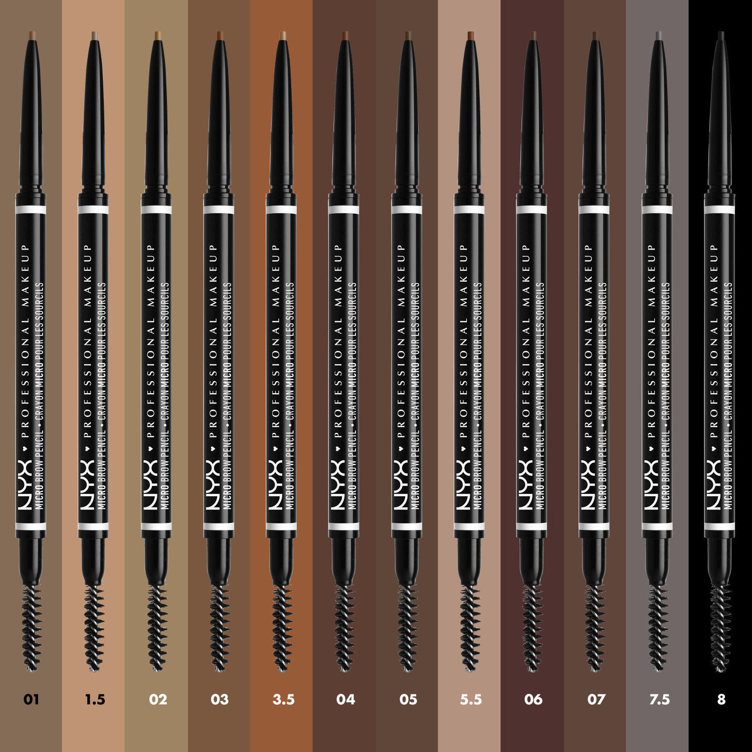 slide 9 of 10, NYX Professional MakeupProfessional Makeup NYX Professional MakeupBrow Pencil 0.003 oz, 0.003 oz