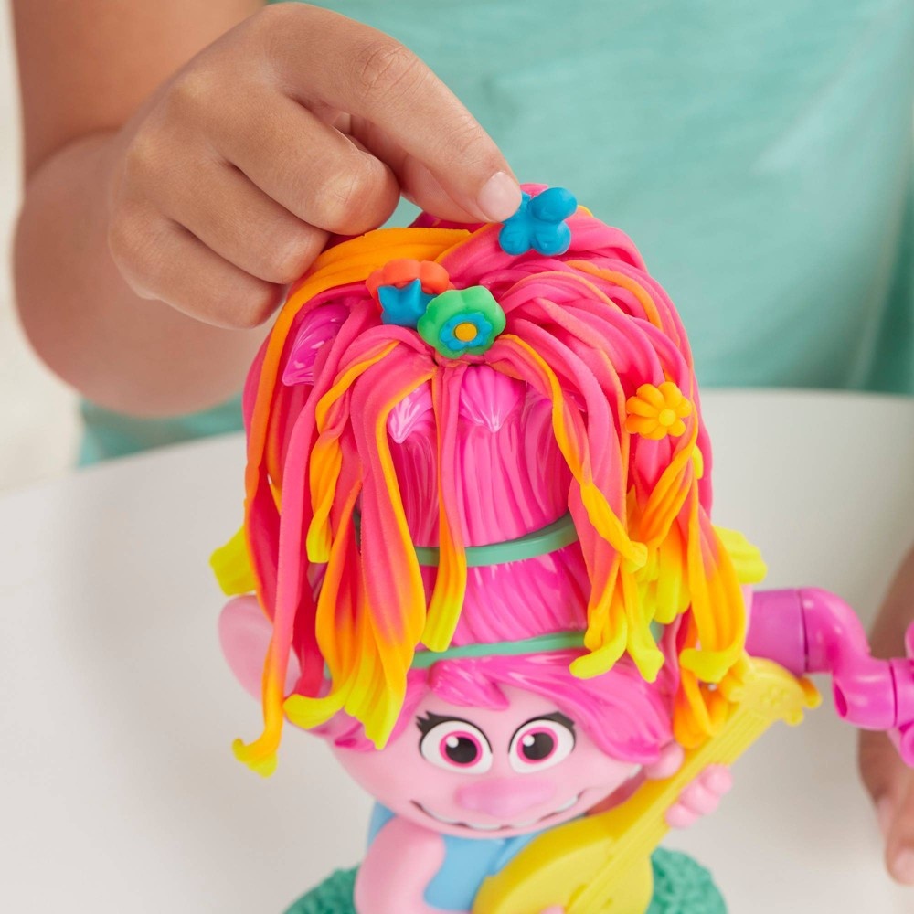 In Stock Hasbro DreamWorks Play-Doh Trolls World Tour Rainbow Hair