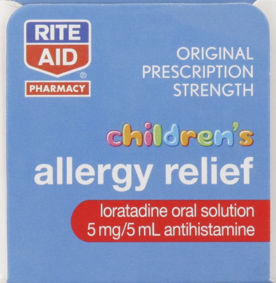 slide 2 of 5, Rite Aid Loratadine, Antihistamine, Syrup, Children 4 oz., 4 oz