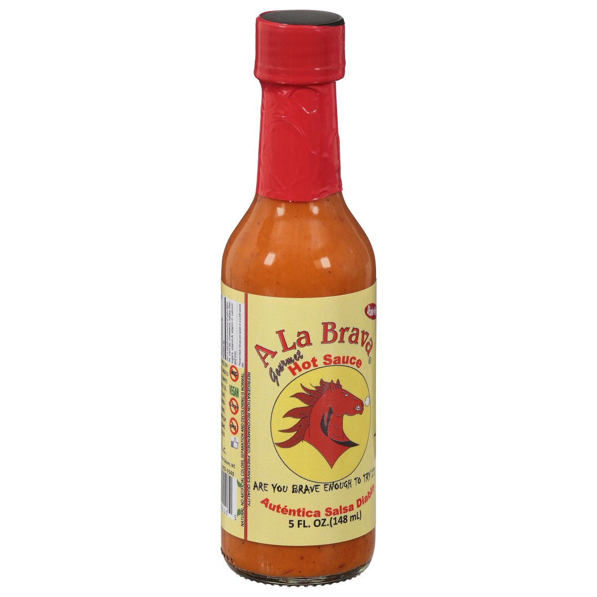 slide 2 of 4, A La Brava Hot Sauce - 5 oz, 5 oz