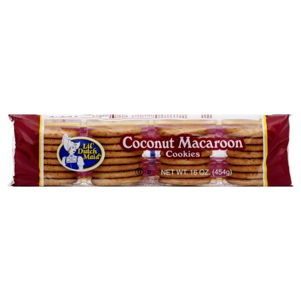 slide 1 of 1, Lil' Dutch Maid Coconut Macaroon, 16 oz